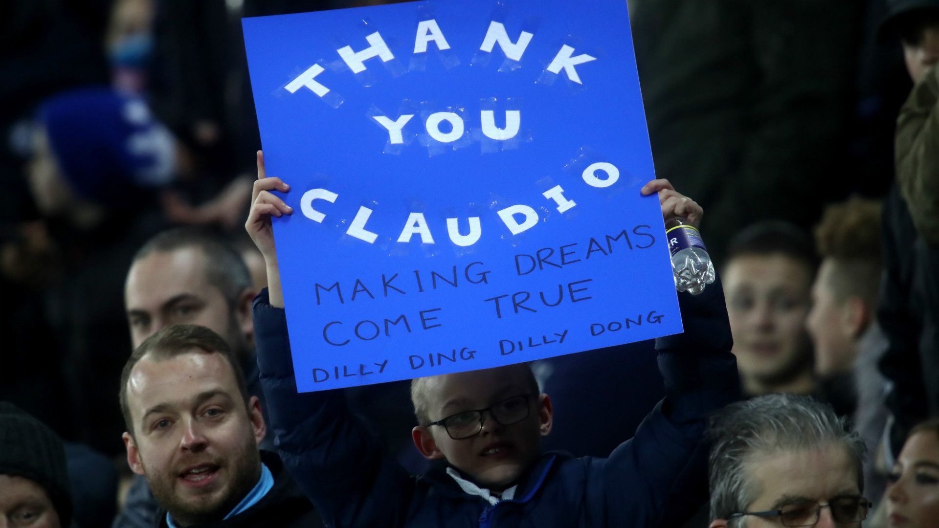 Leicester City supporter