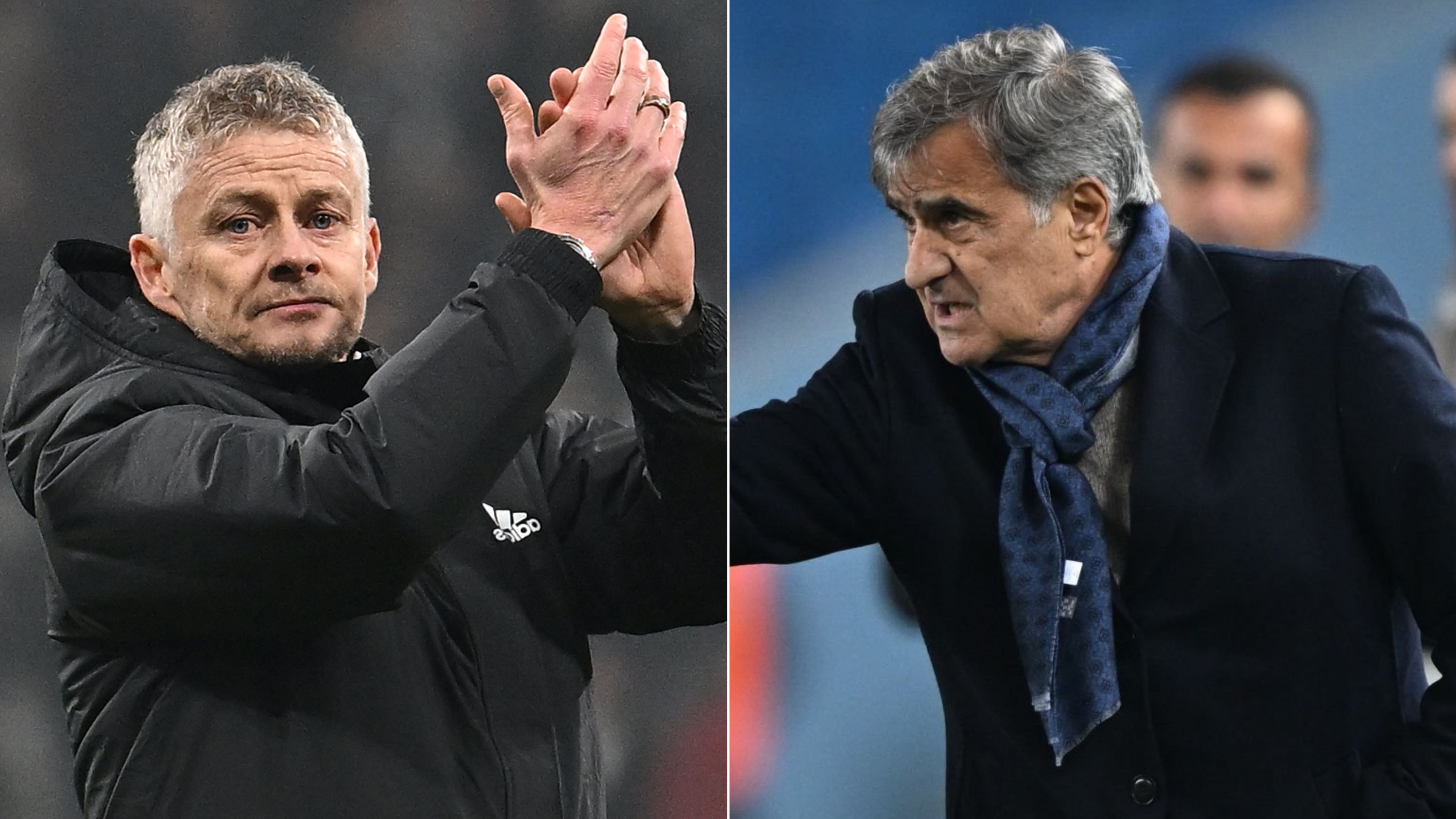 Solskjaer Senol Gunes Besiktas Trabzonspor