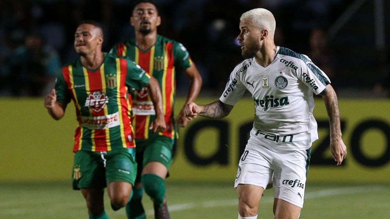 Lucas Lima Sampaio Corrêa Palmeiras Copa do Brasil 22052019