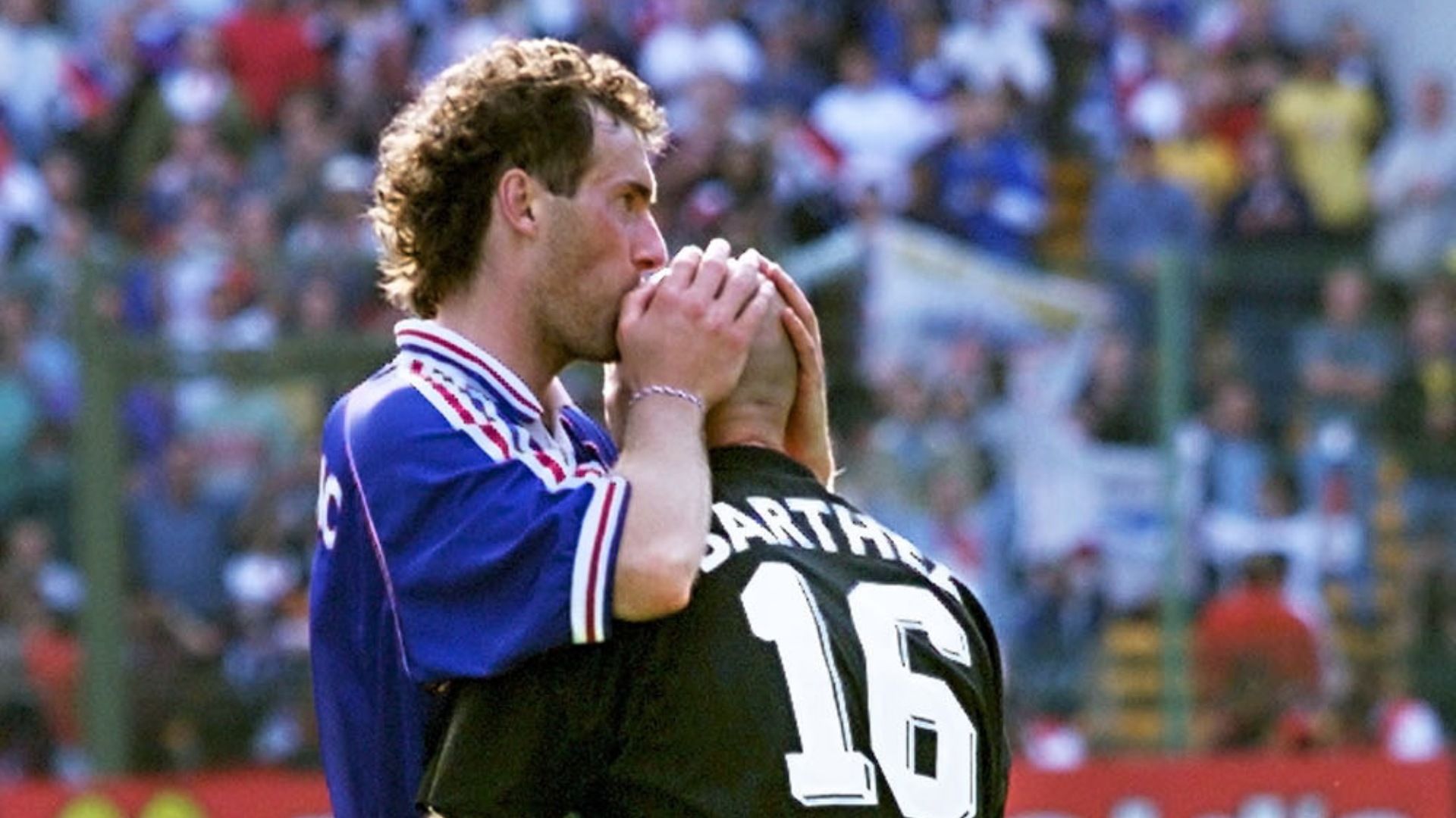 Laurent Blanc & Fabien Barthez
