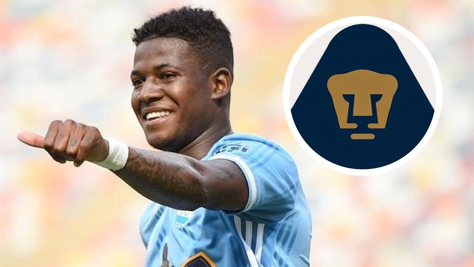 washington corozo llega a pumas y así juega