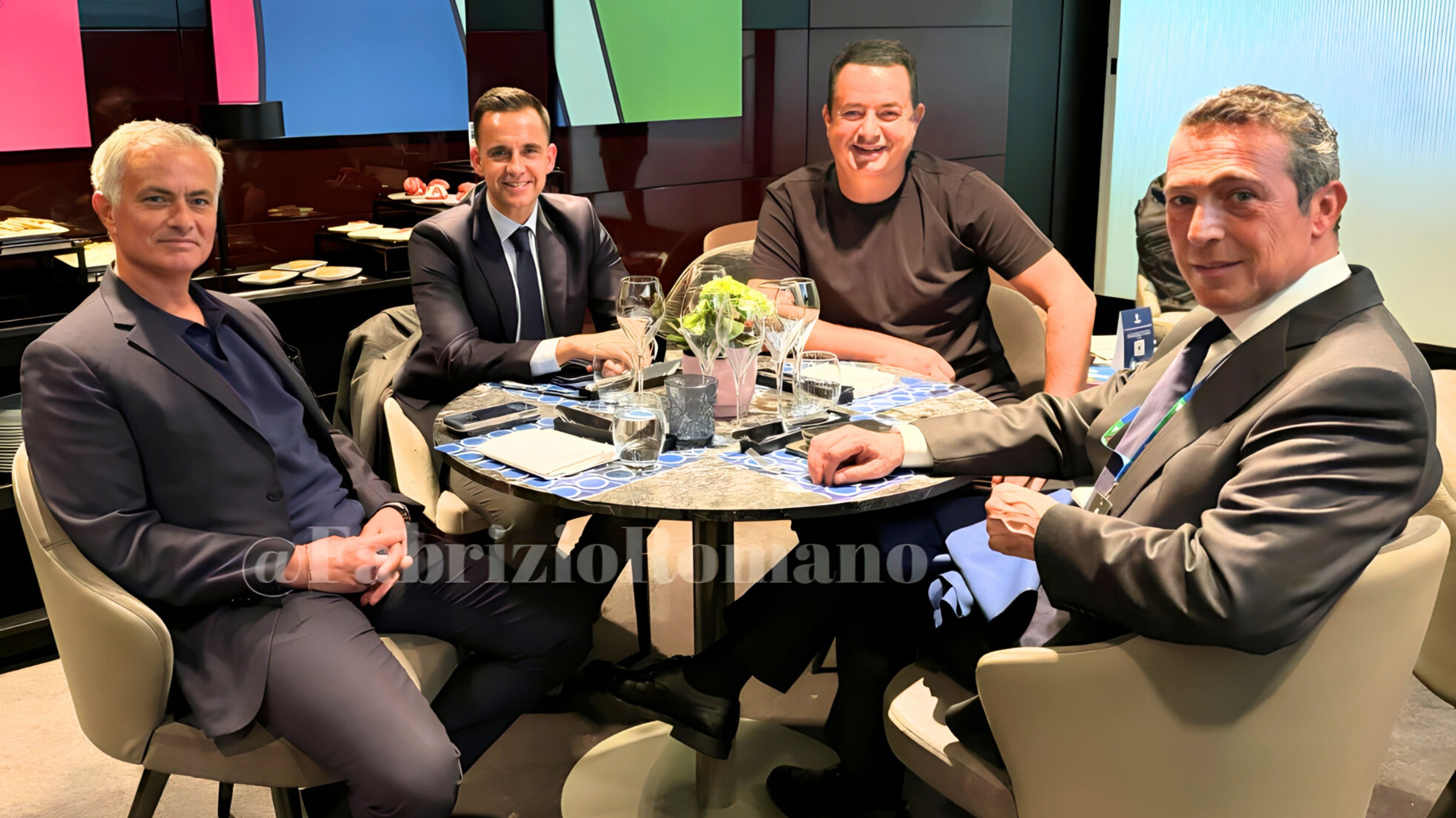 Jose Mourinho Ali Koc Acun ilicali Fenerbahce