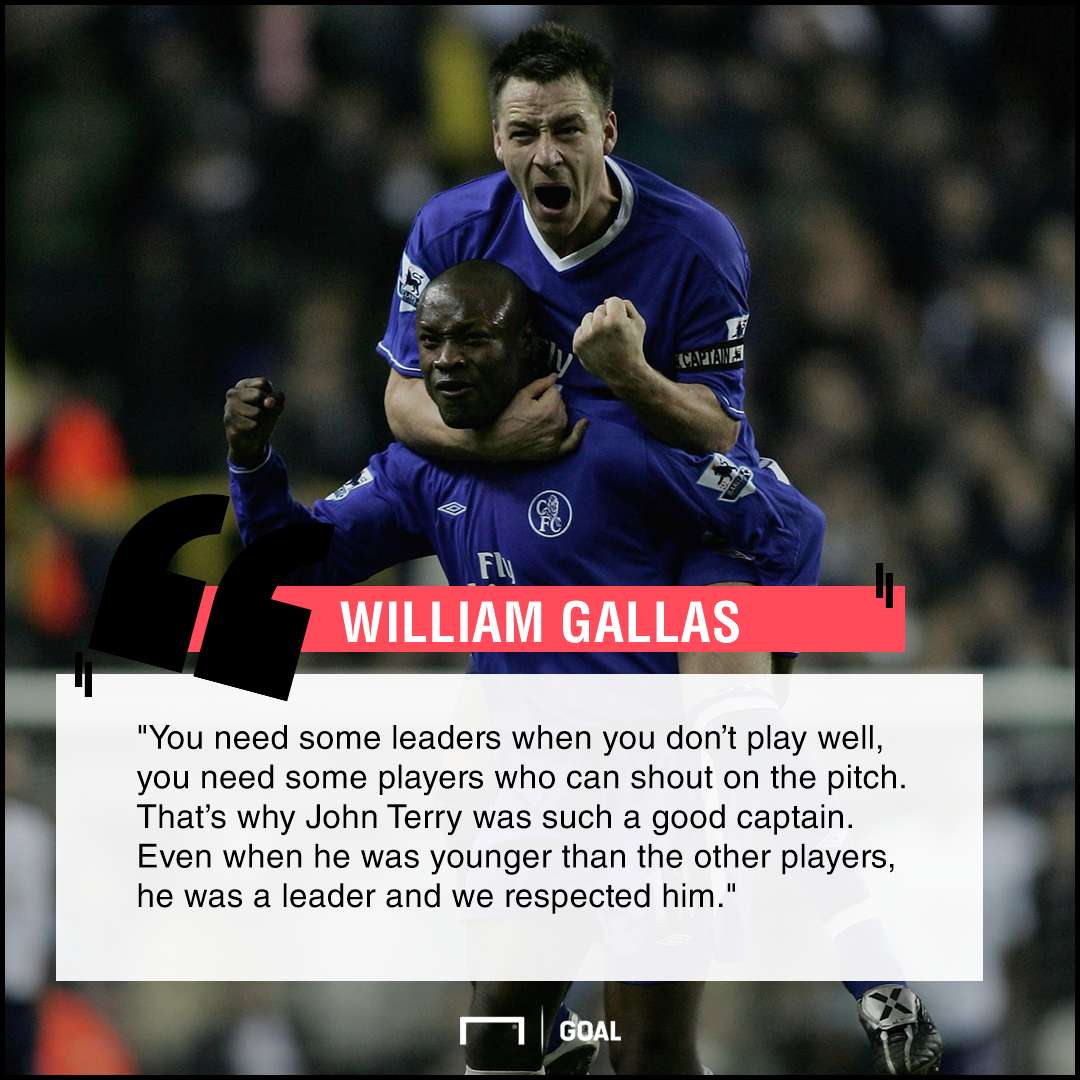 John Terry leader William Gallas