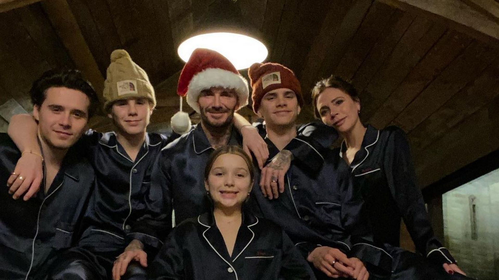 David Beckham's family