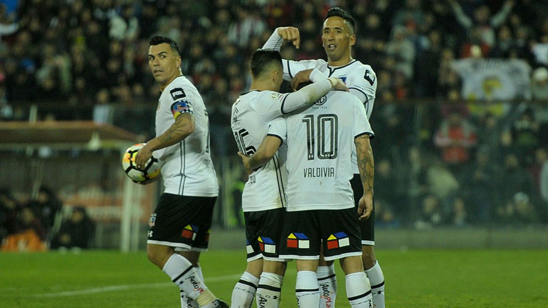 290718 Jorge Valdivia - Lucas Barrios - Óscar Opazo - Esteban Paredes - Colo Colo vs Curicó