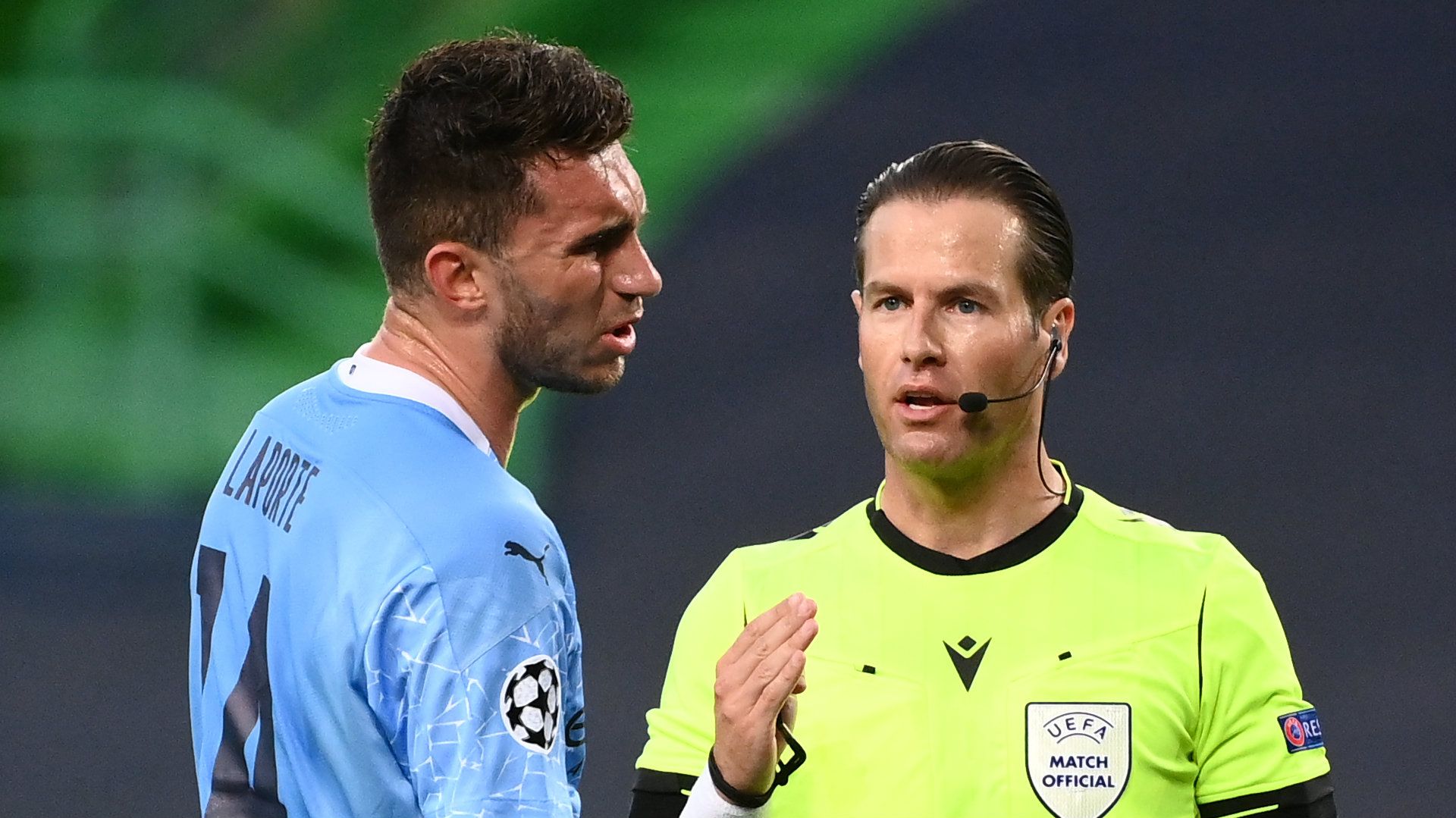 Aymeric Laporte Manchester City Champions League