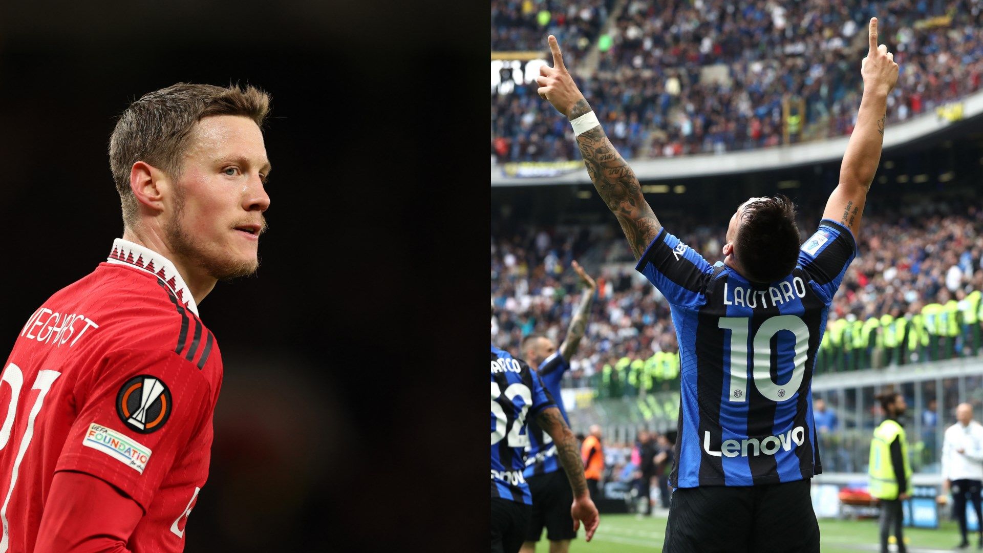 Wout Weghorst & Lautaro Martinez