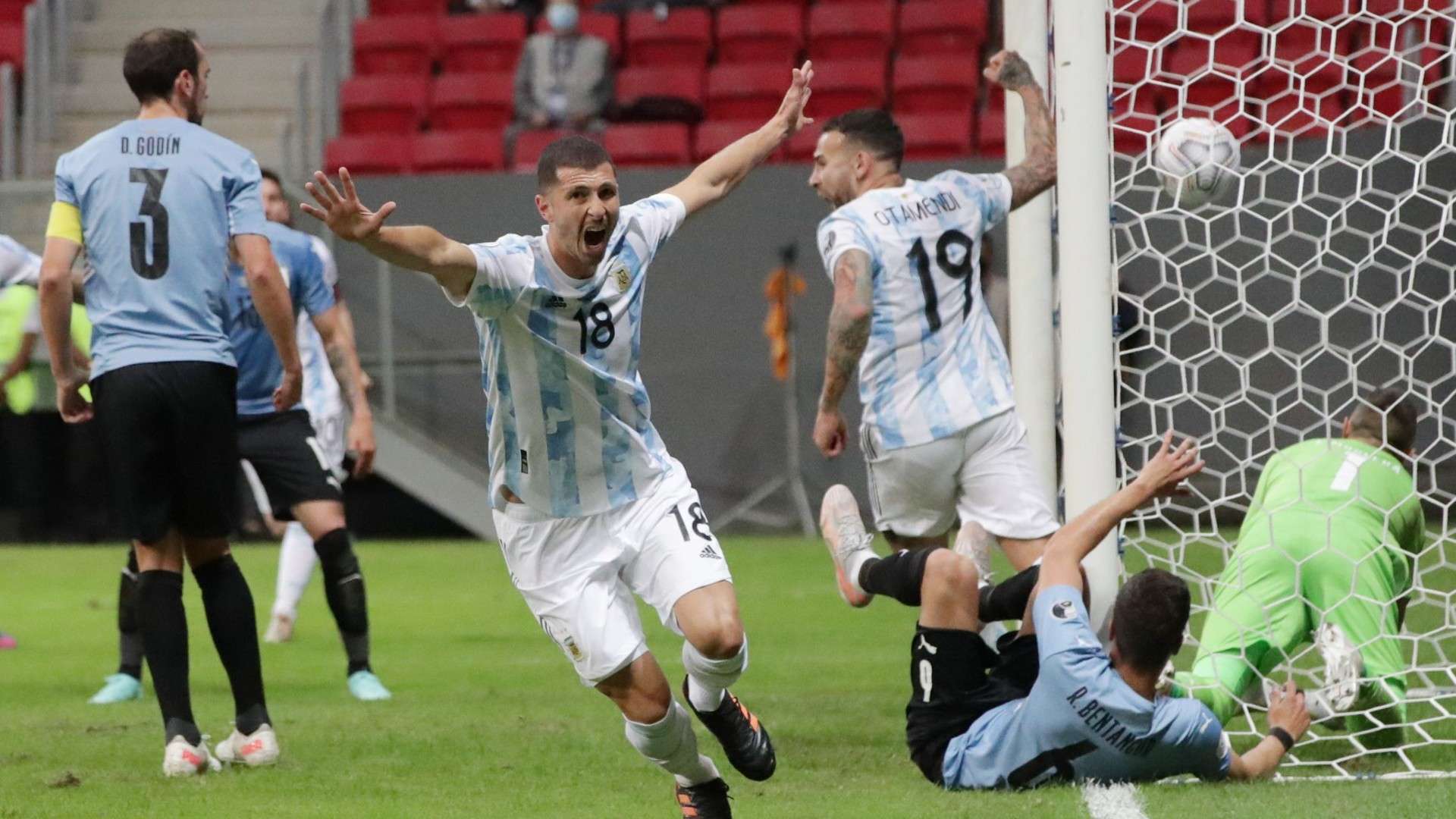 Guido Rodriguez Argentina Uruguay Copa America 18062021
