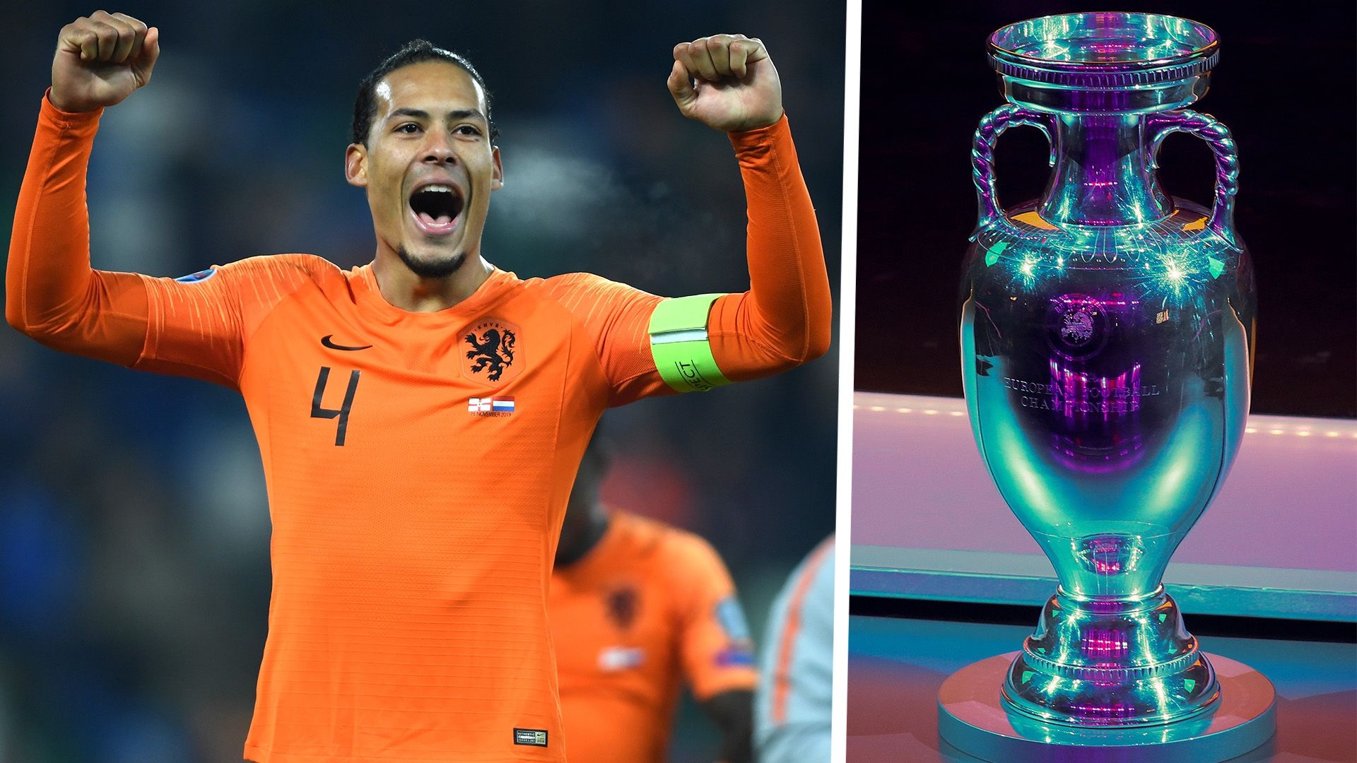Virgil van Dijk Netherlands Euro 2020