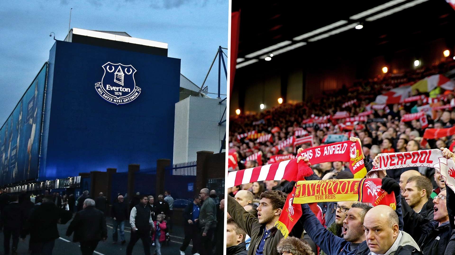 Goodison Park Anfield Everton Liverpool