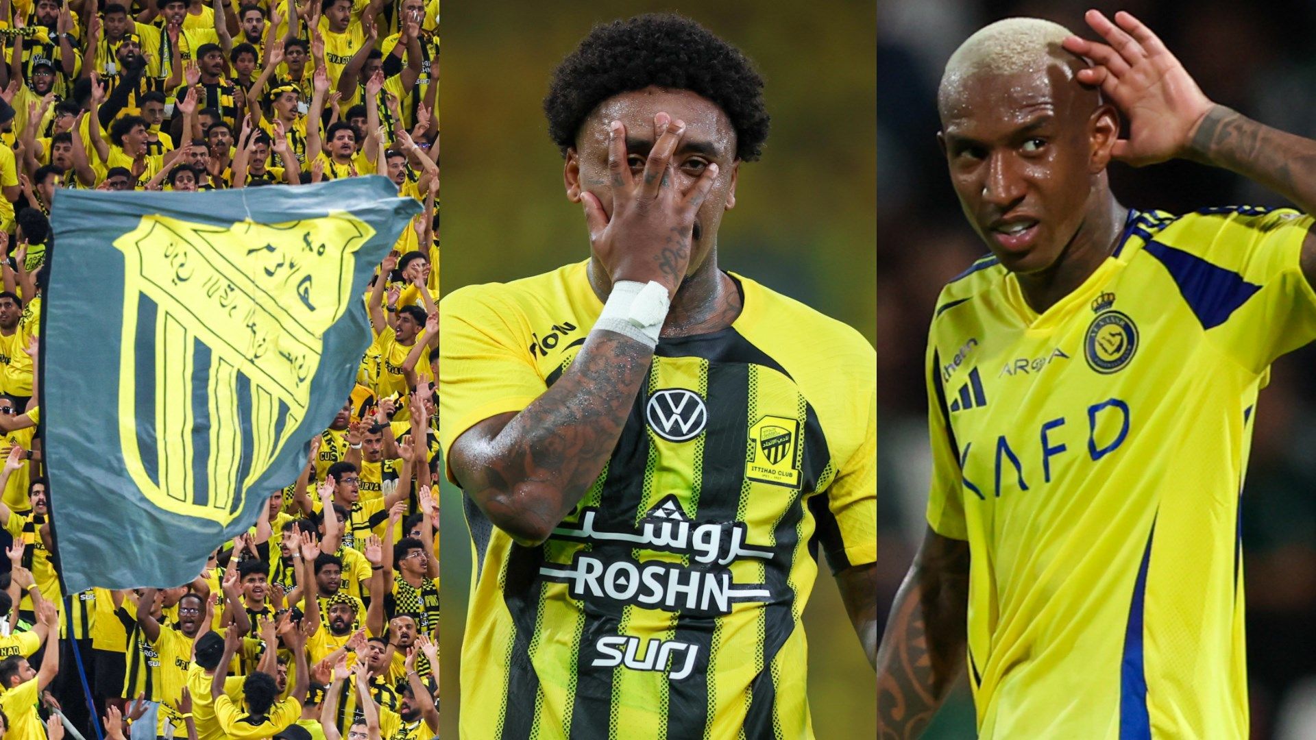 Al Ittihad Fans Steven Bergwijn Anderson Talisca
