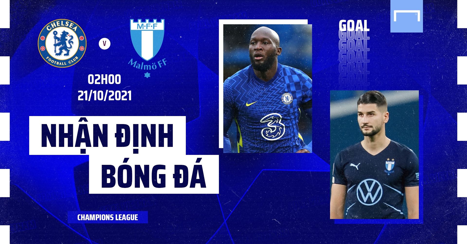 Preview Chelsea vs Malmo 2021/22 UEFA Champions League GFX