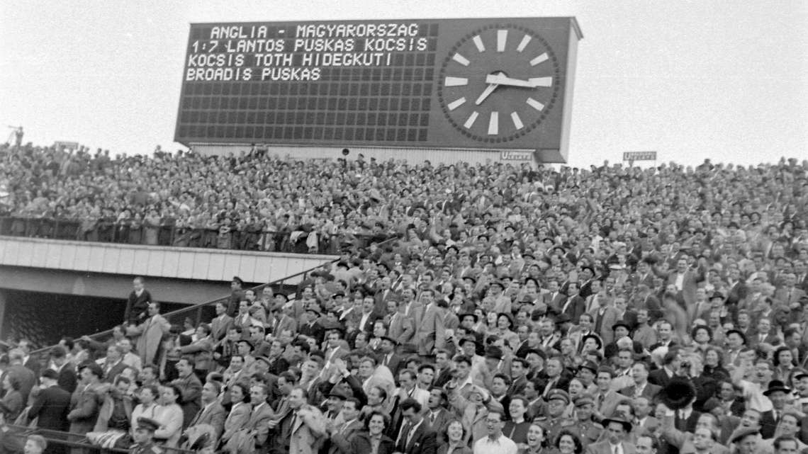 Magyarország v Anglia 7-1