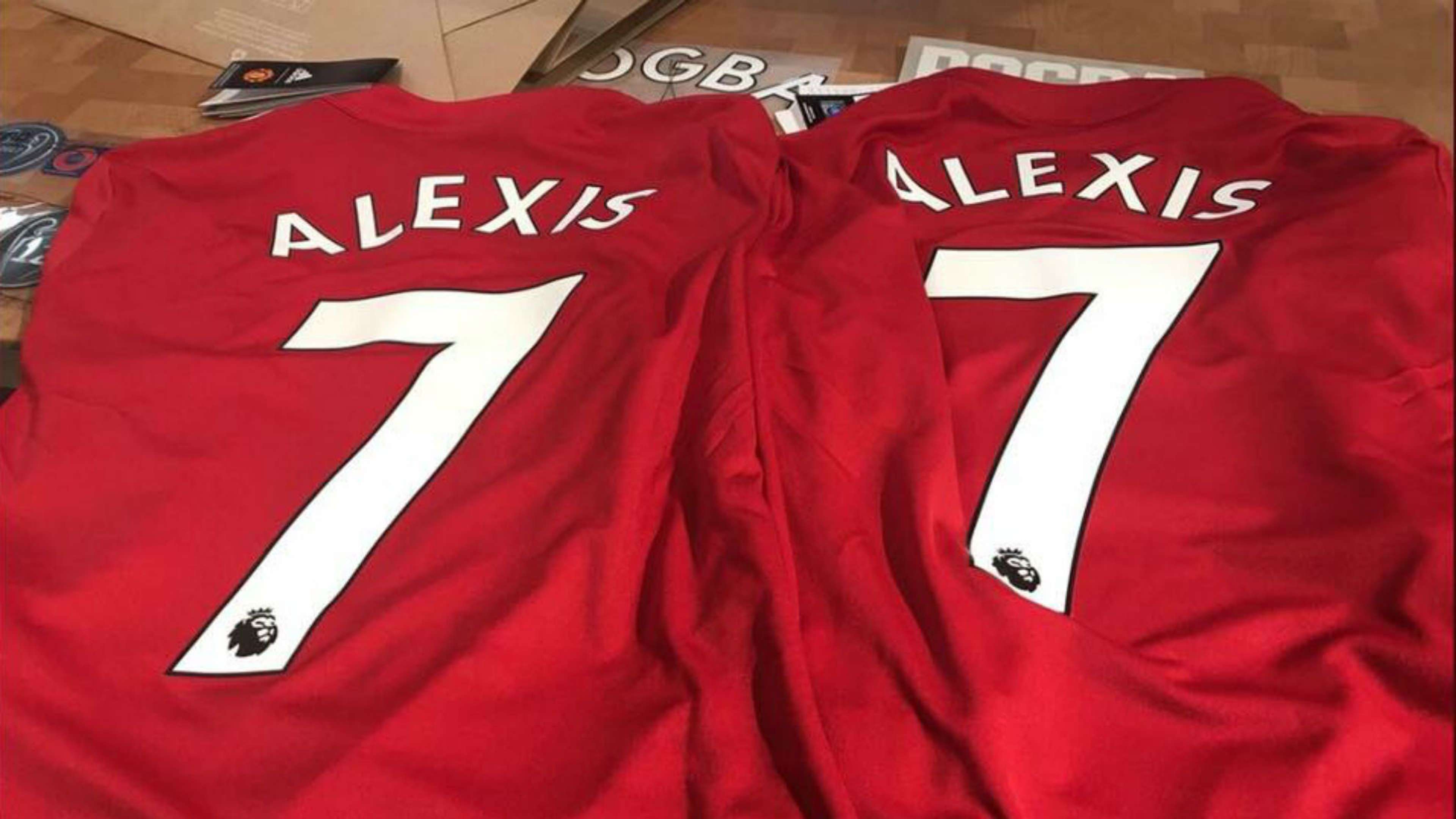 Camiseta Alexis Sánchez Manchester United