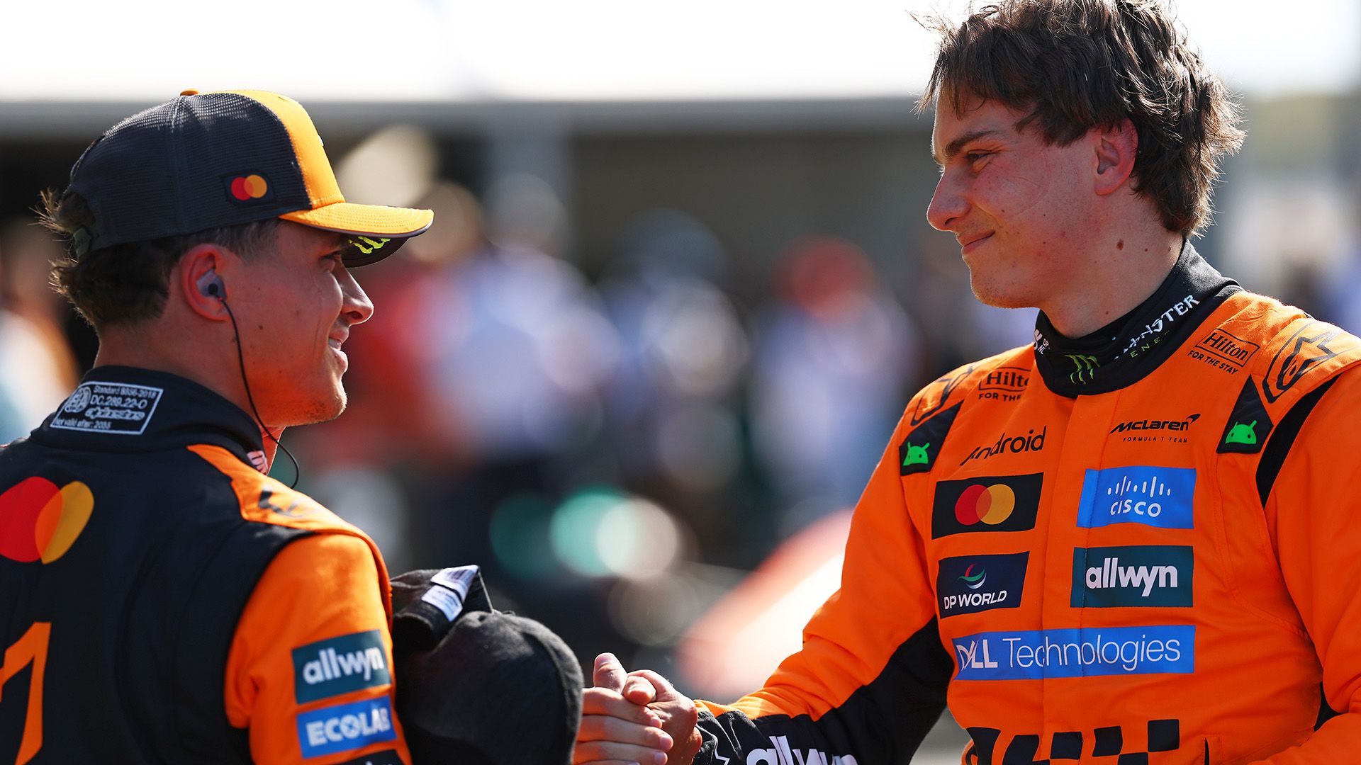Oscar Piastri and Lando Norris 