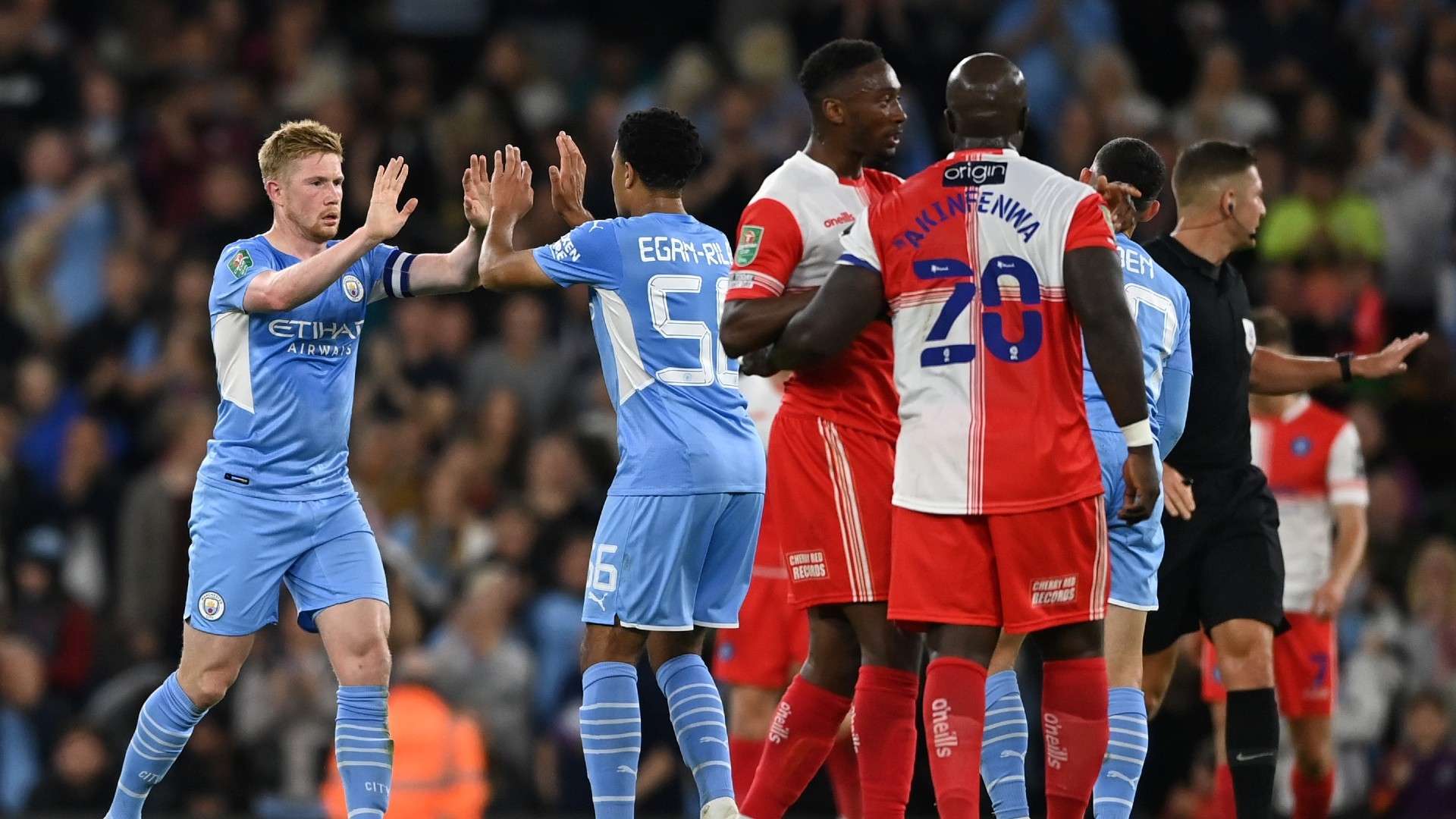 De Bruyne Man City Wycombe 2021