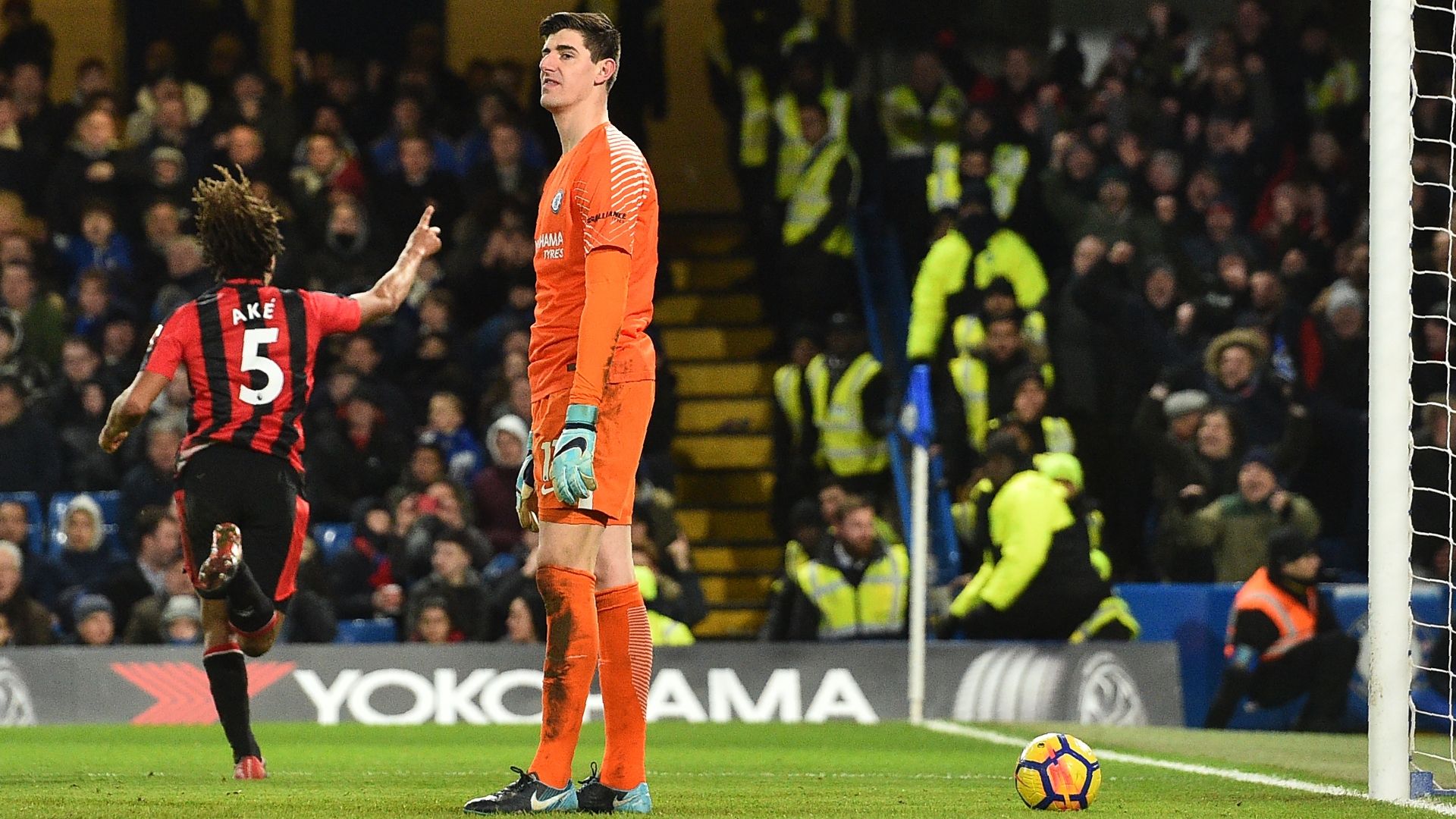 Thibaut Courtois Chelsea Bournemouth