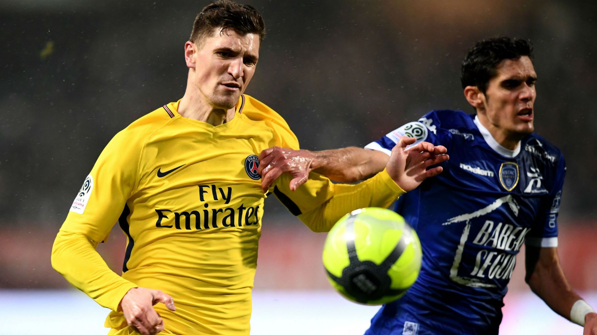 Thomas Meunier Troyes PSG Ligue 1 03032018