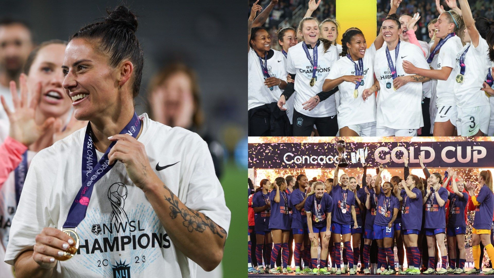 Ali Krieger USWNT W Gold Cup split