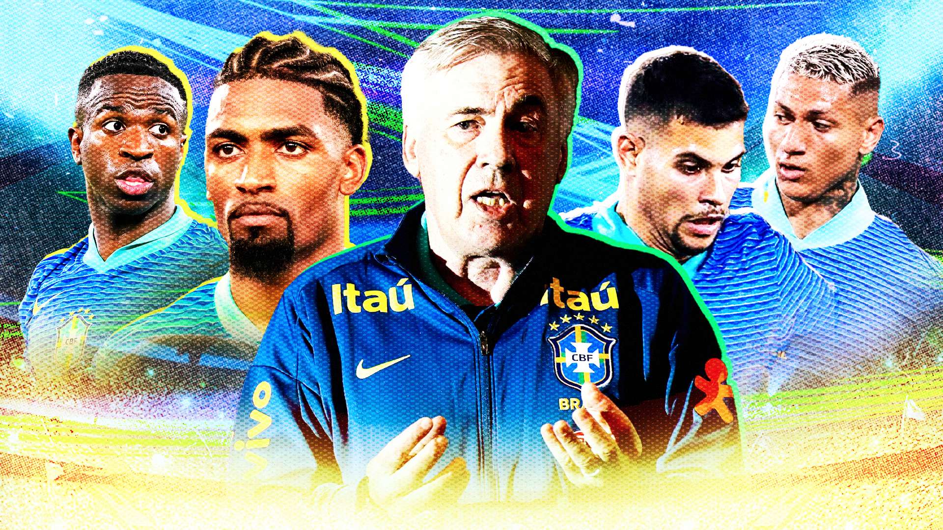 Melhores piores ancelotti Brasil GFX