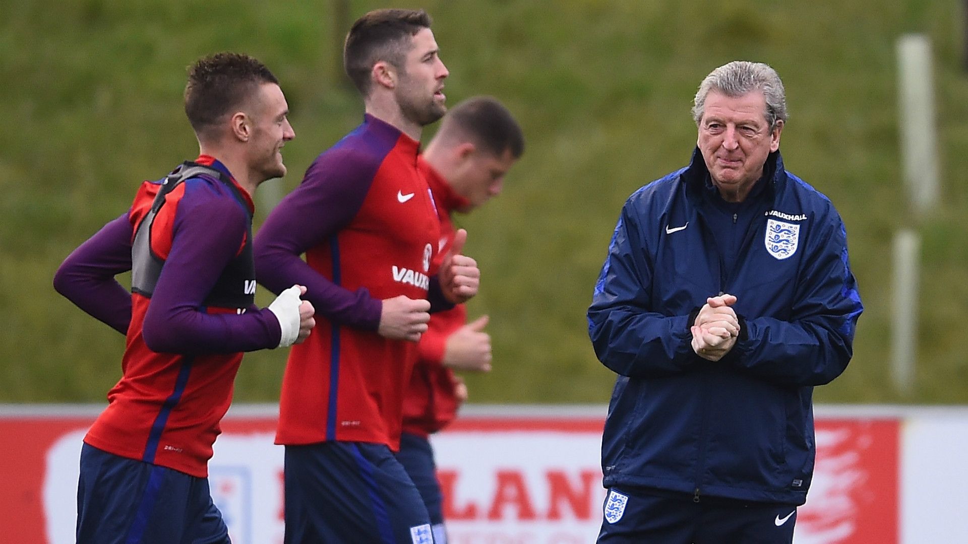 Roy Hodgson, Jamie Vardy, England