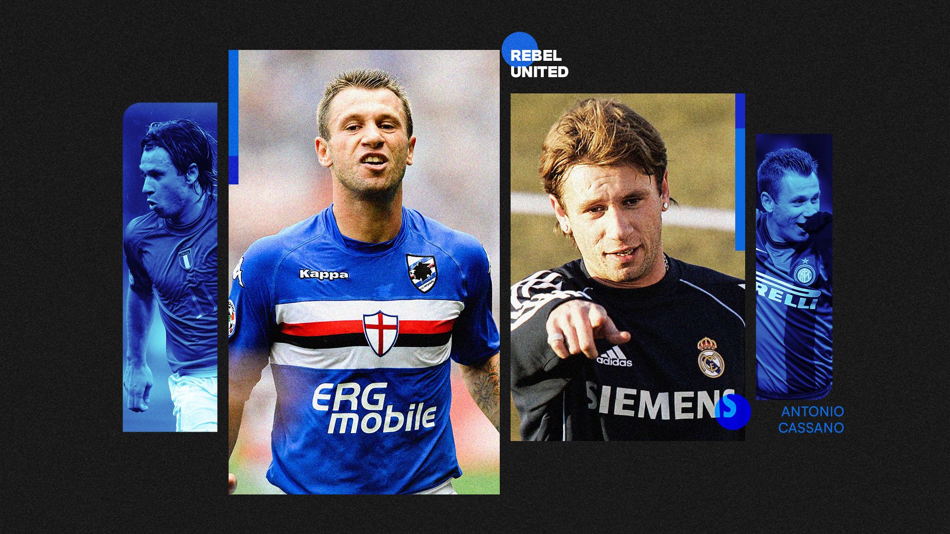Antonio Cassano Rebel United