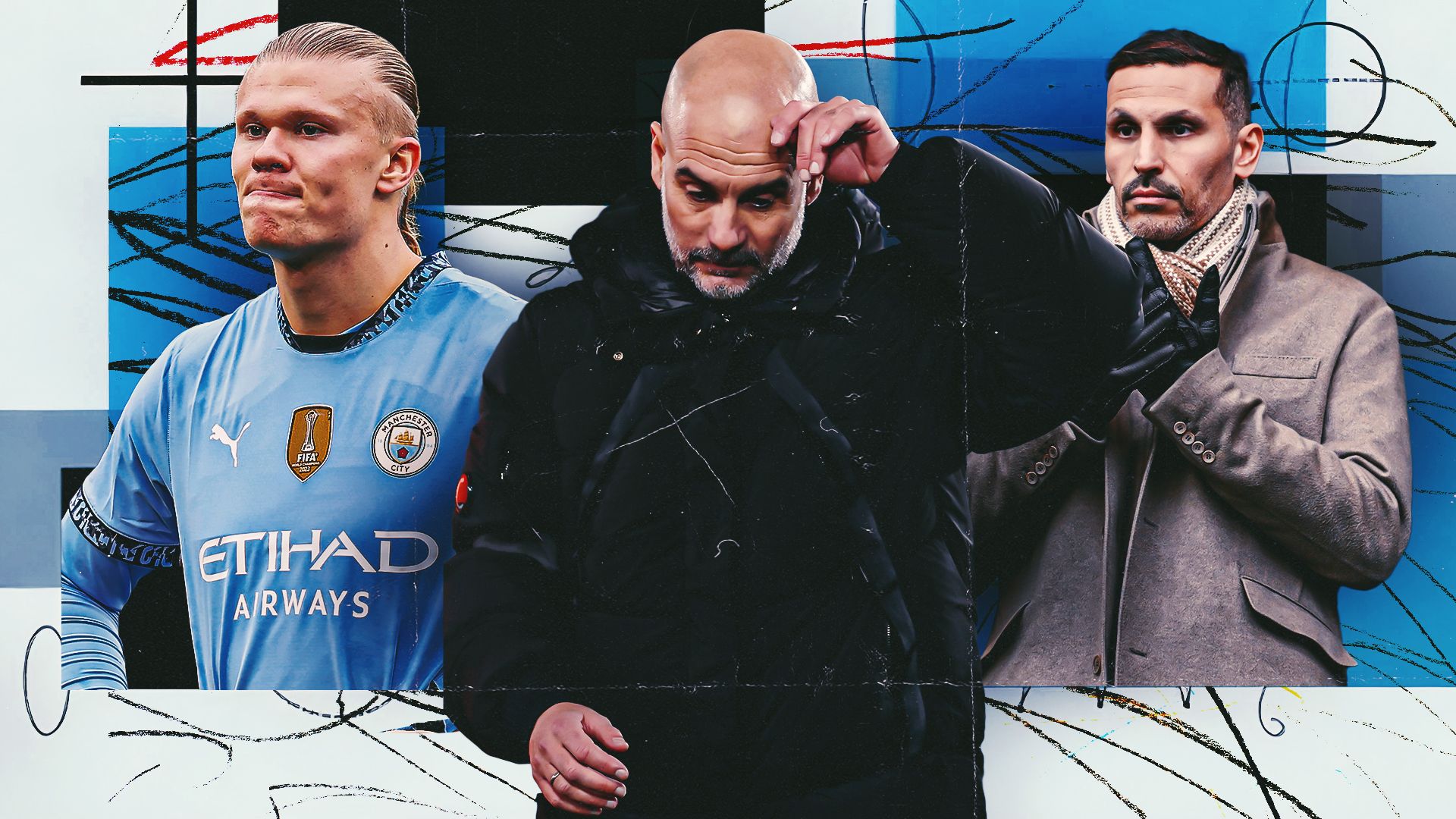 Man City Champions League exit GFX
