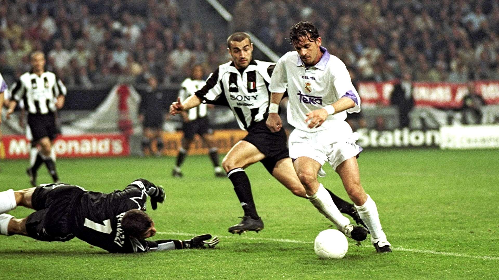 Predrag MIJATOVIC 1998 Champions League final Real Madrid Juventus