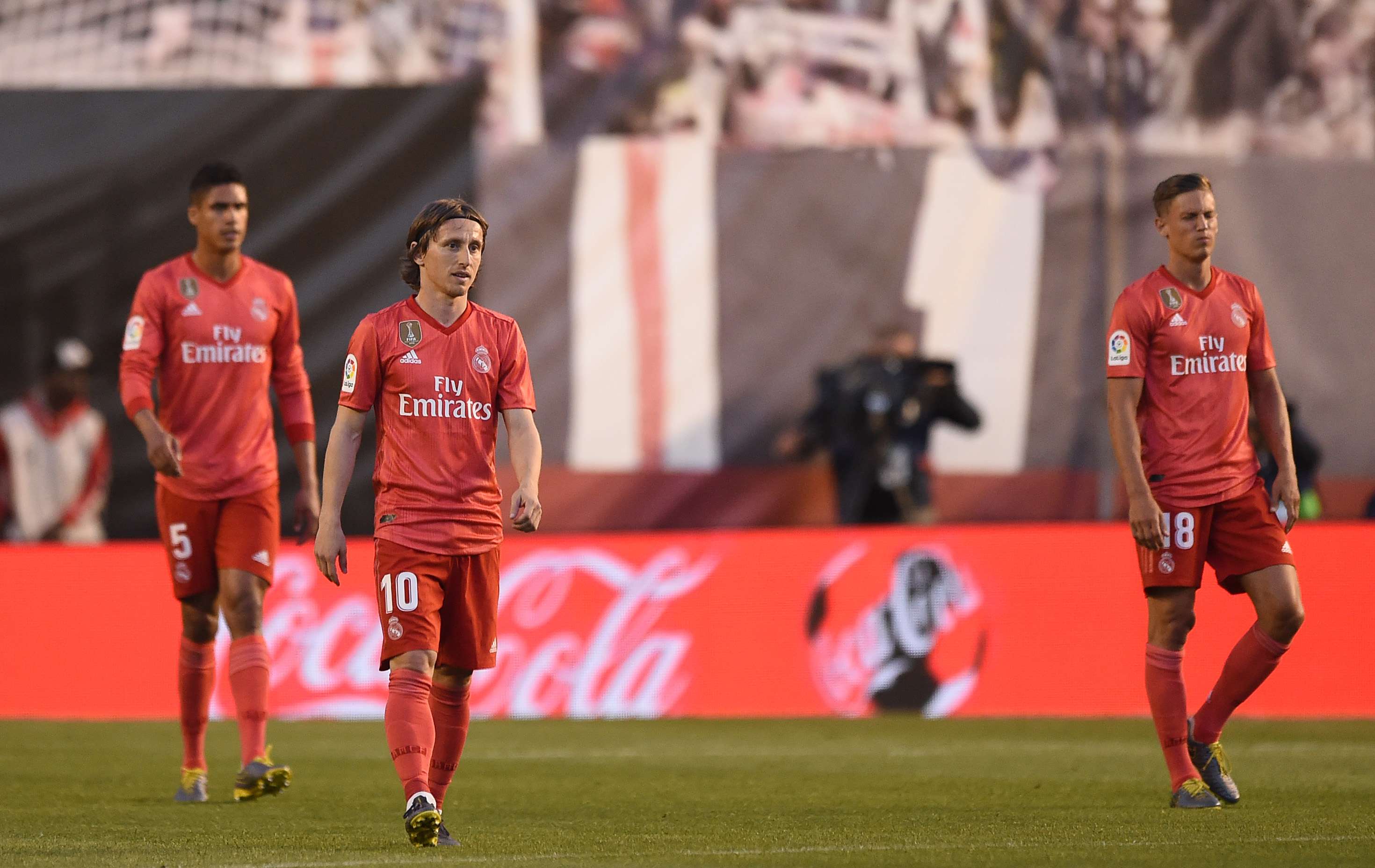 Modric Llorente Varane Rayo Vallecano Real Madrid