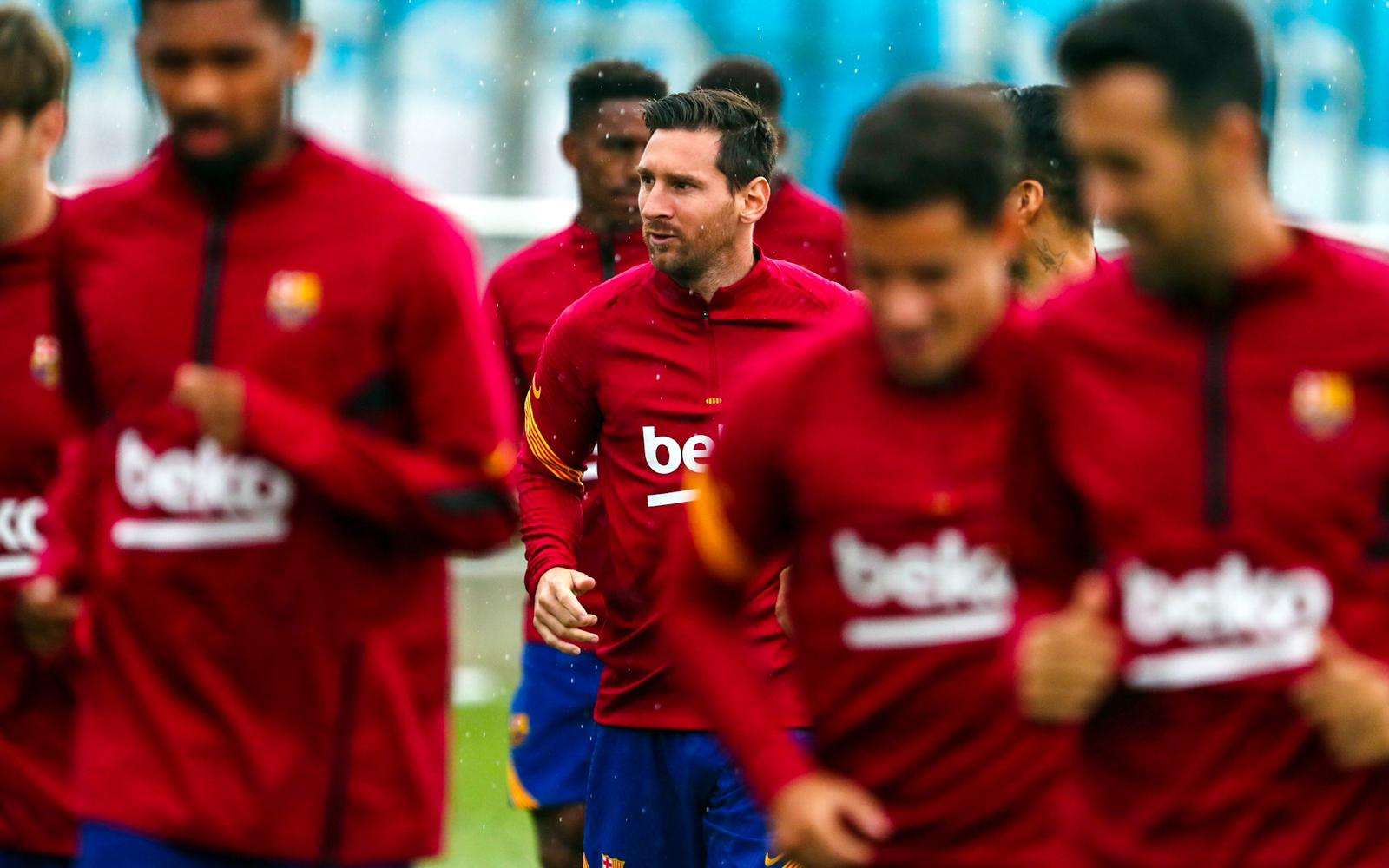 Messi Barcelona entrenamiento