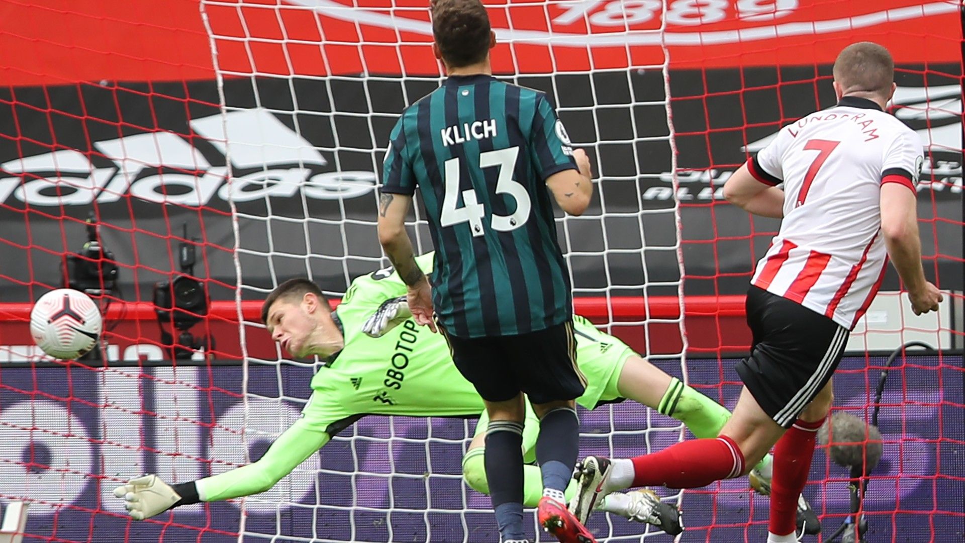 Meslier Leeds Sheffield United 2020