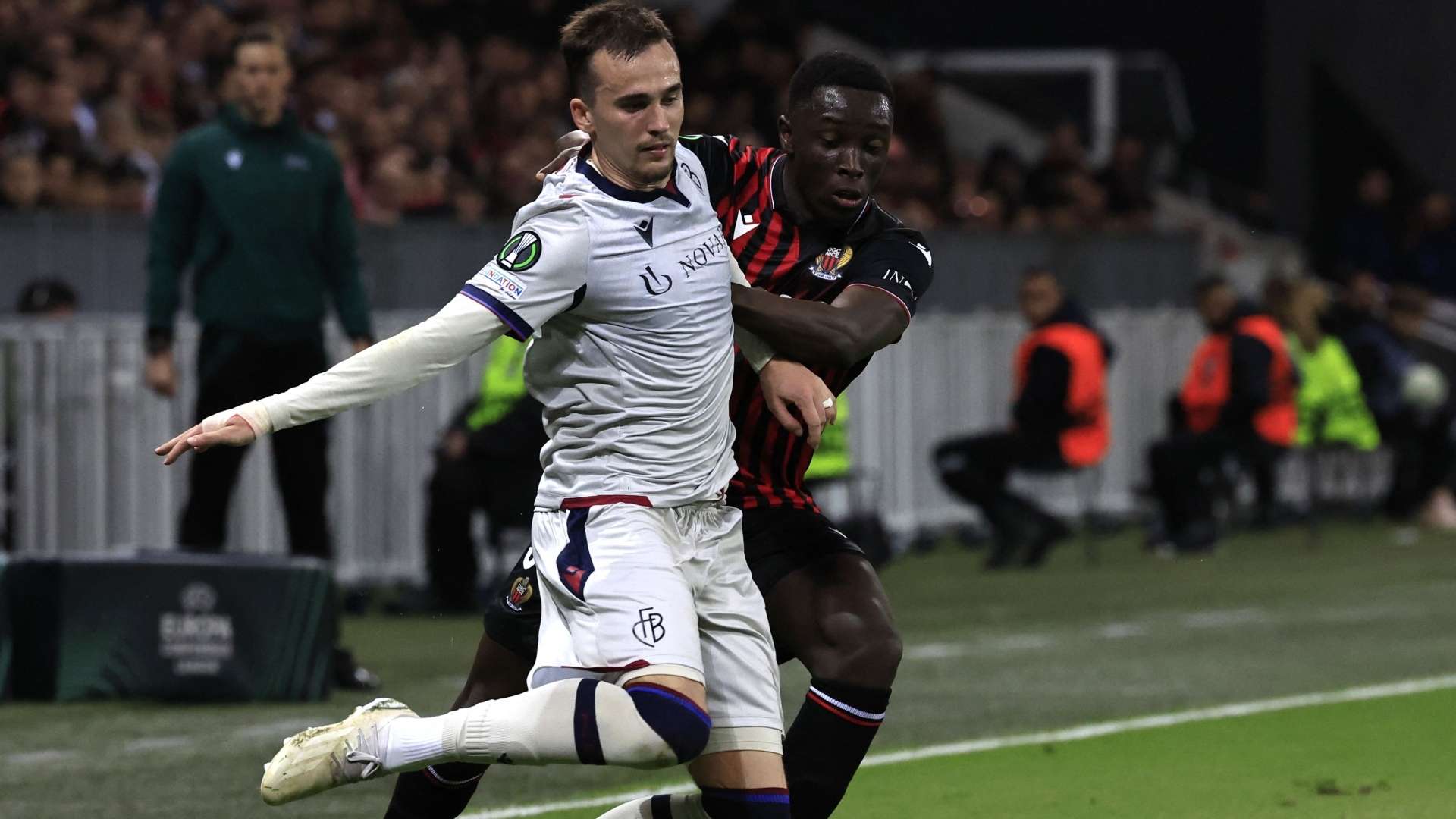 Antoine Mendy Liam Millar Nice Basel 20042023