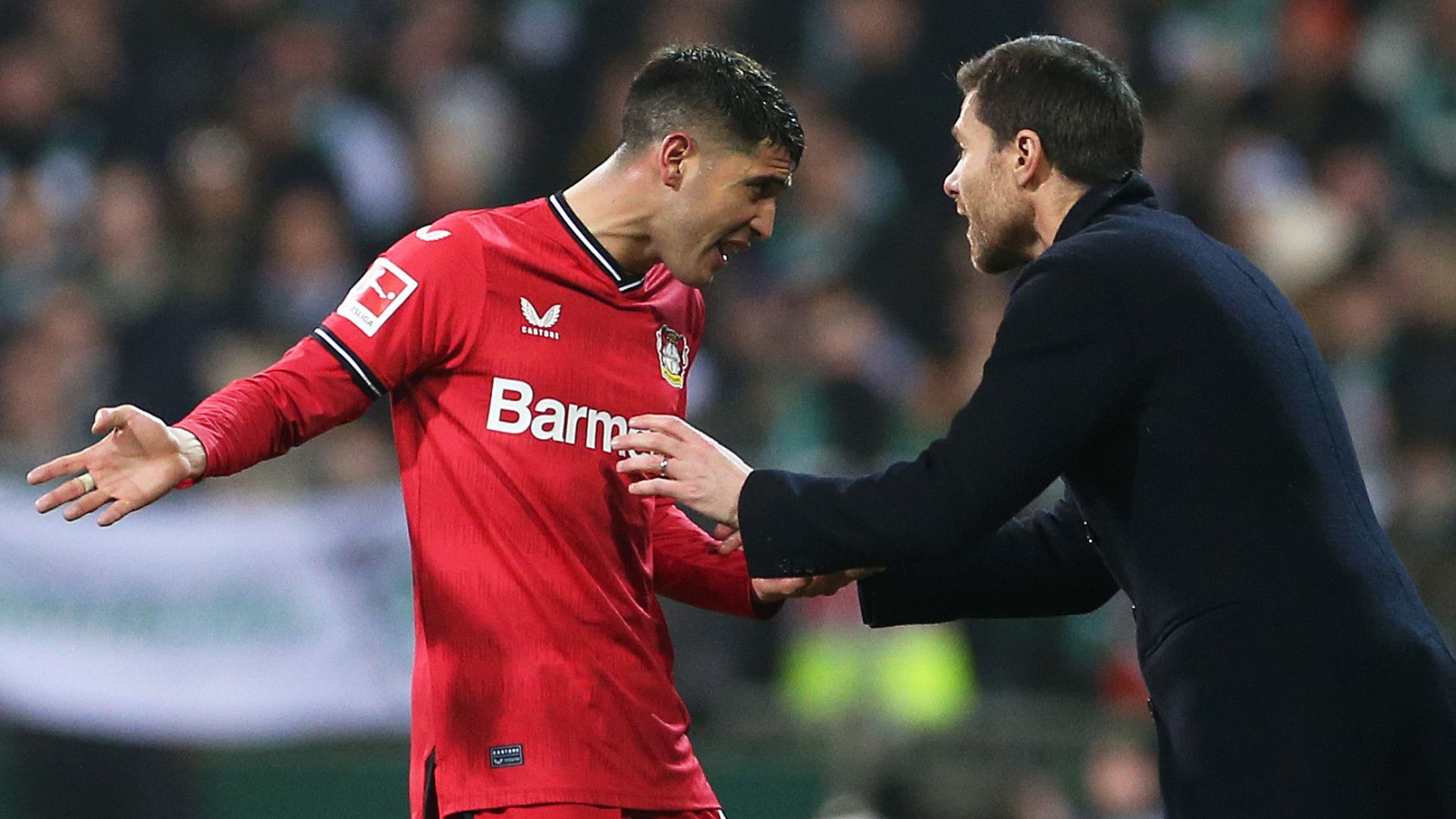 EZEQUIEL PALACIOS XABI ALONSO BAYER LEVERKUSEN