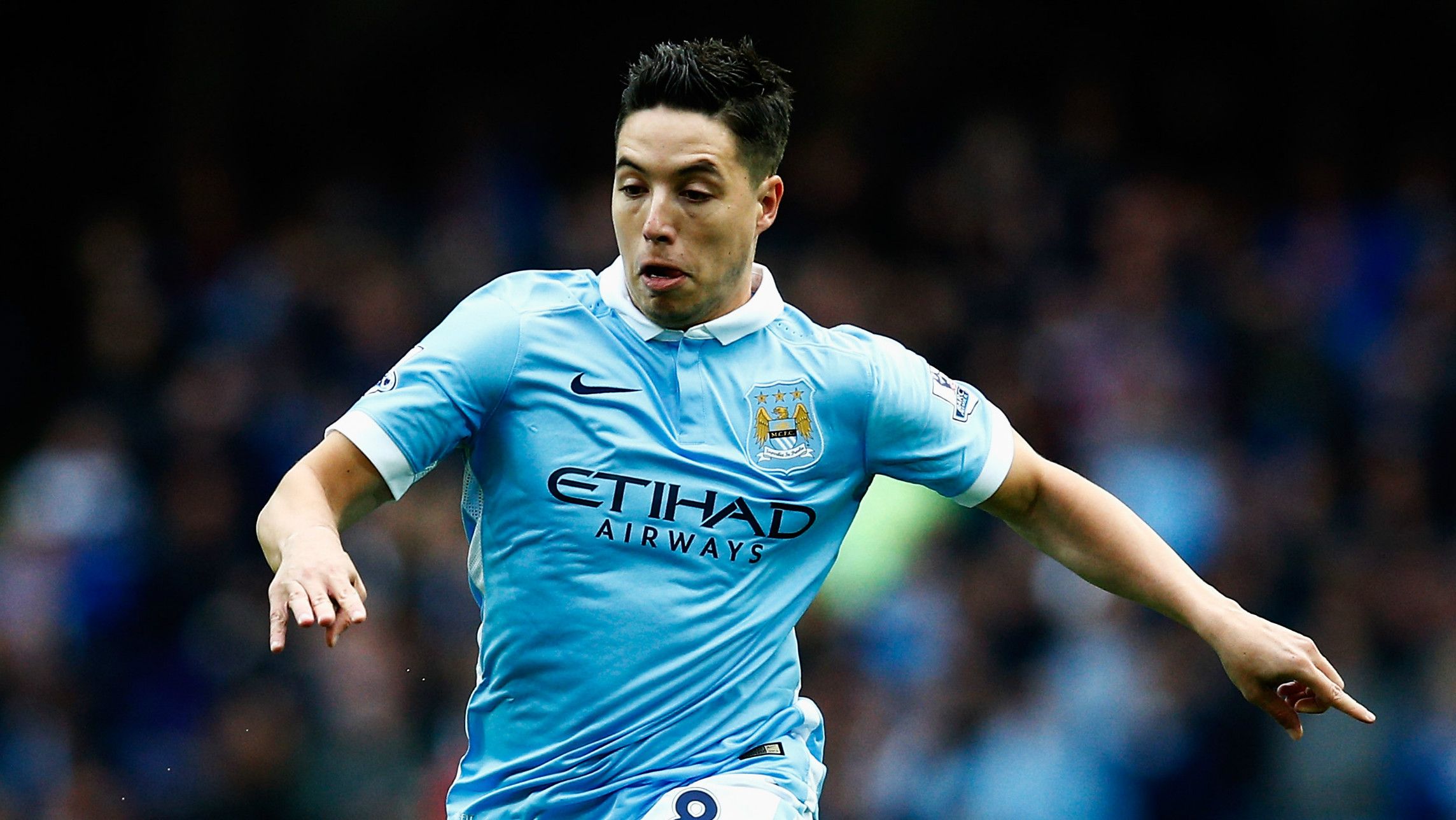 Samir Nasri Manchester City Bournemouth Premier League 19112015