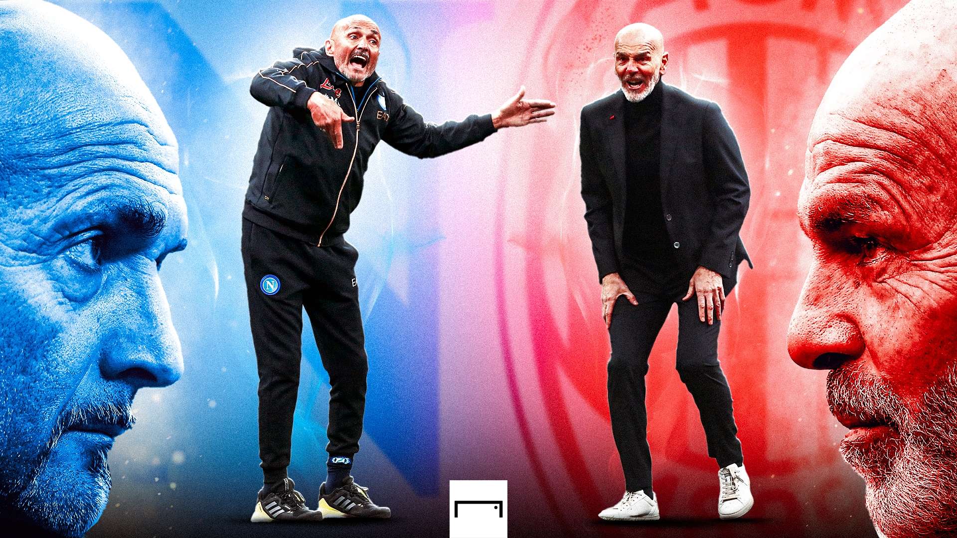 Luciano Spalletti Stefano Pioli GFX
