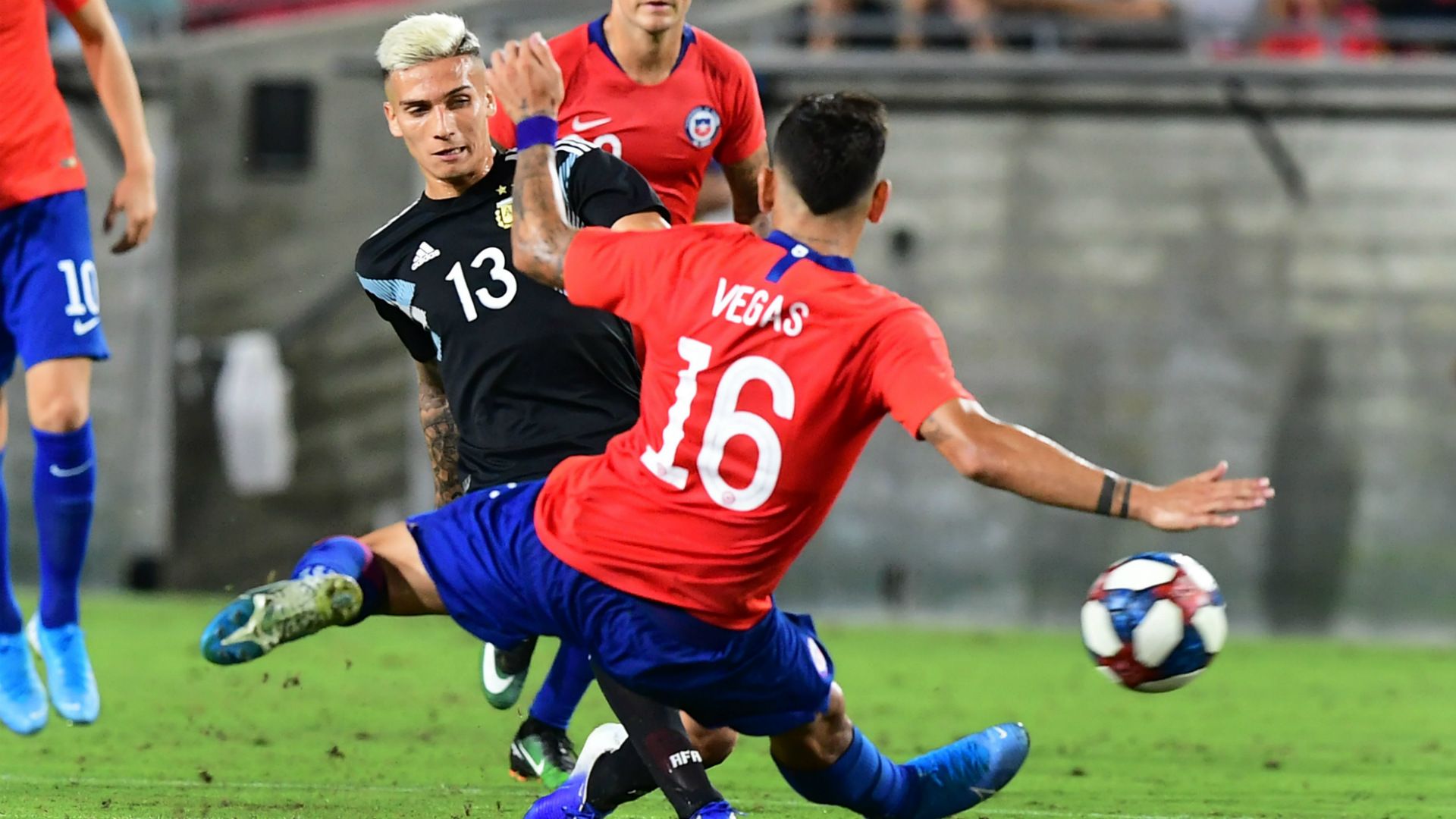 Nicolas Dominguez Argentina Chile amistoso 06092019