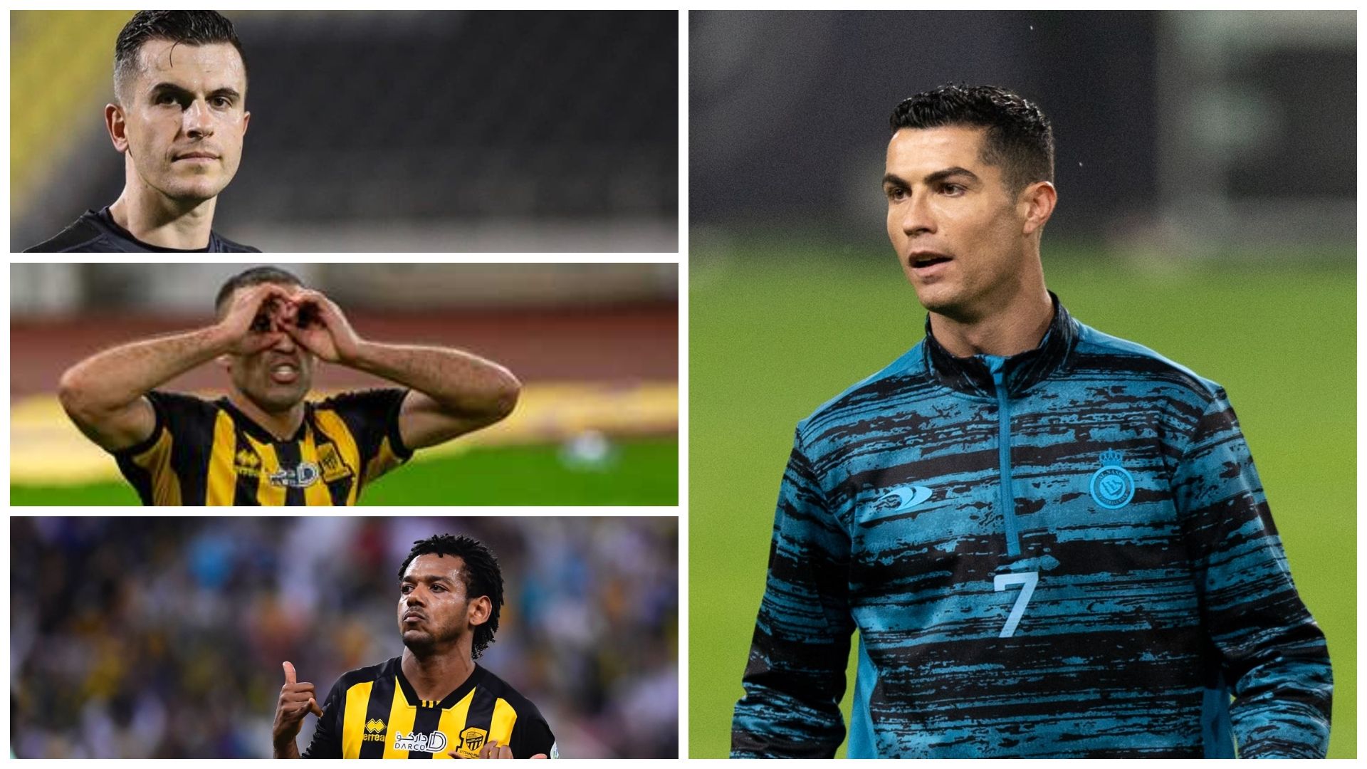 cristiano ronaldo - hamdallah - romarinho - grohe