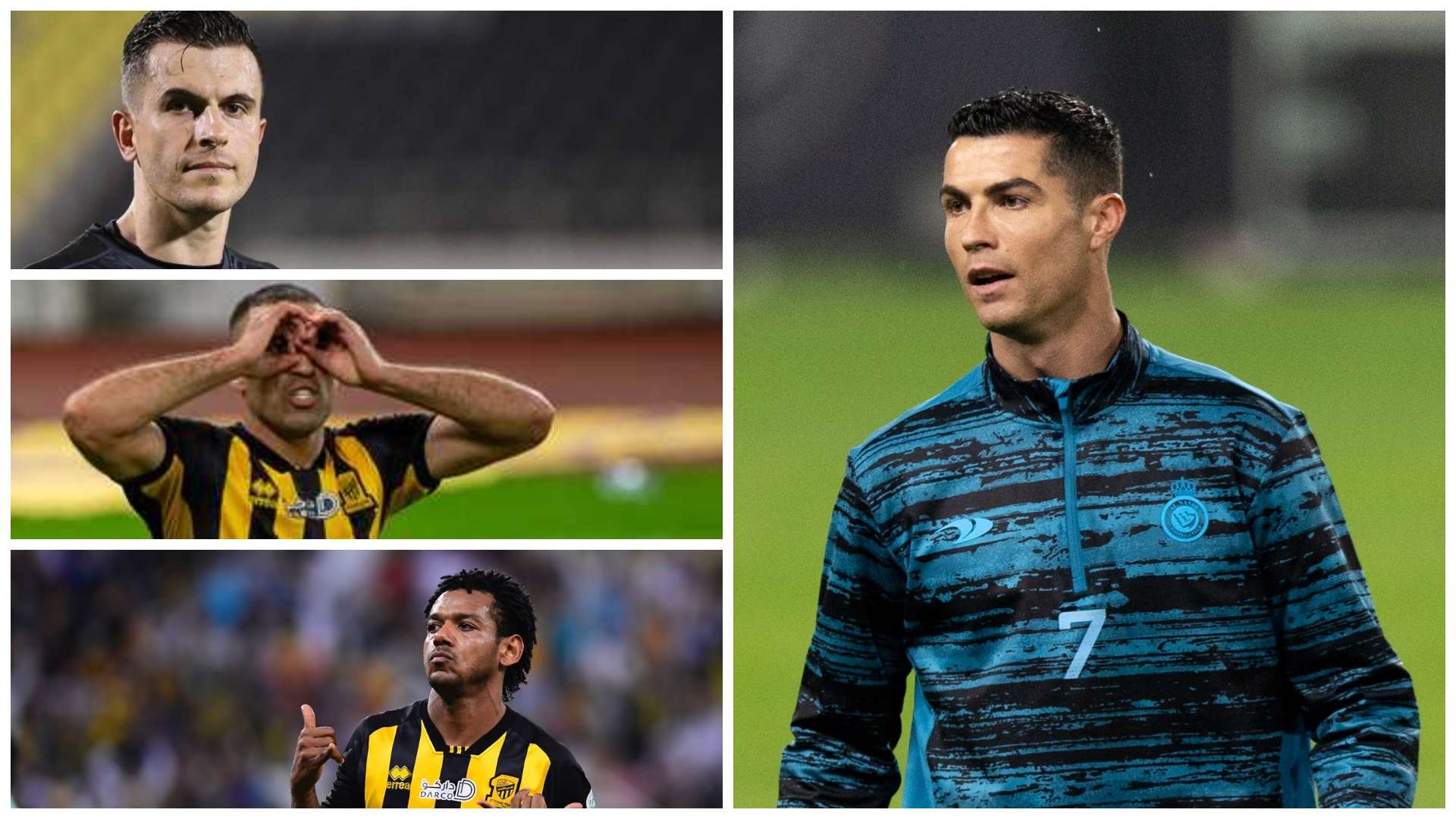 cristiano ronaldo - hamdallah - romarinho - grohe