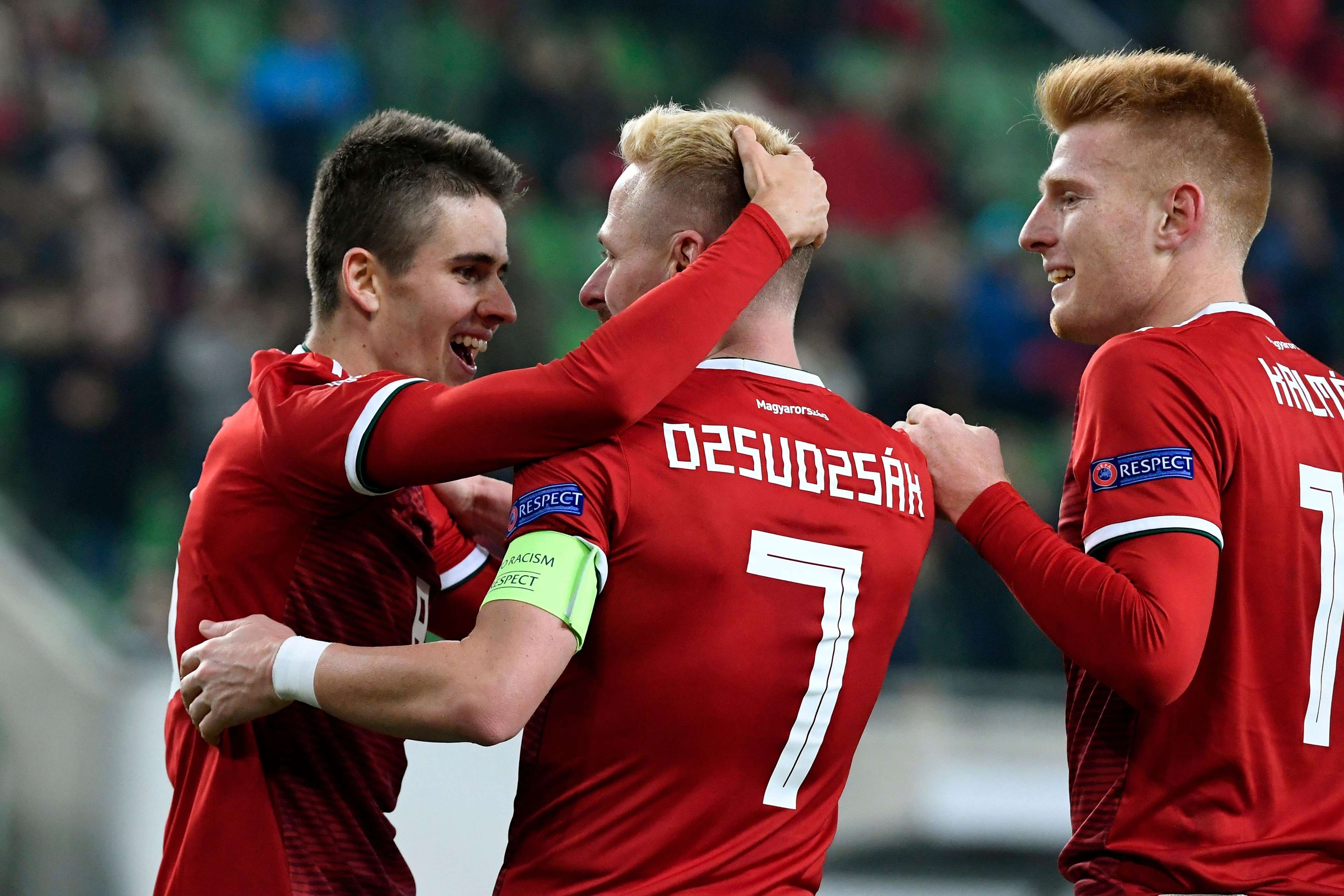 Magyar válogatott Nagy Ádám Dzsudzsák Kalmár