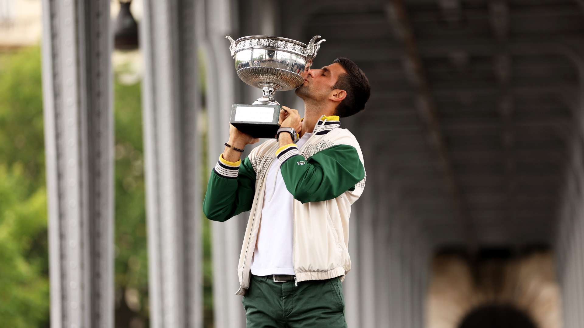 Men's French Open Winner Novak Djokovic