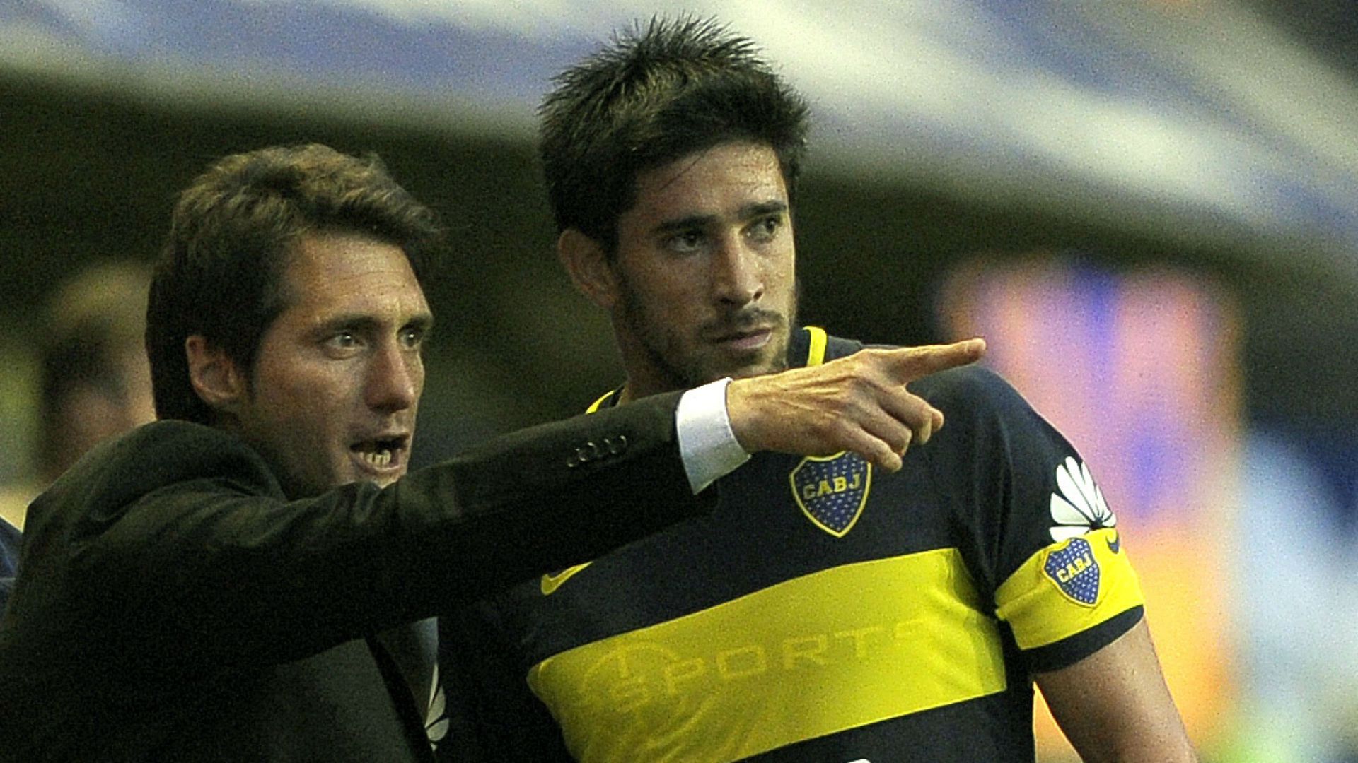 Guillermo Barros Schelotto - Pablo Perez Boca - Belgrano 11092016