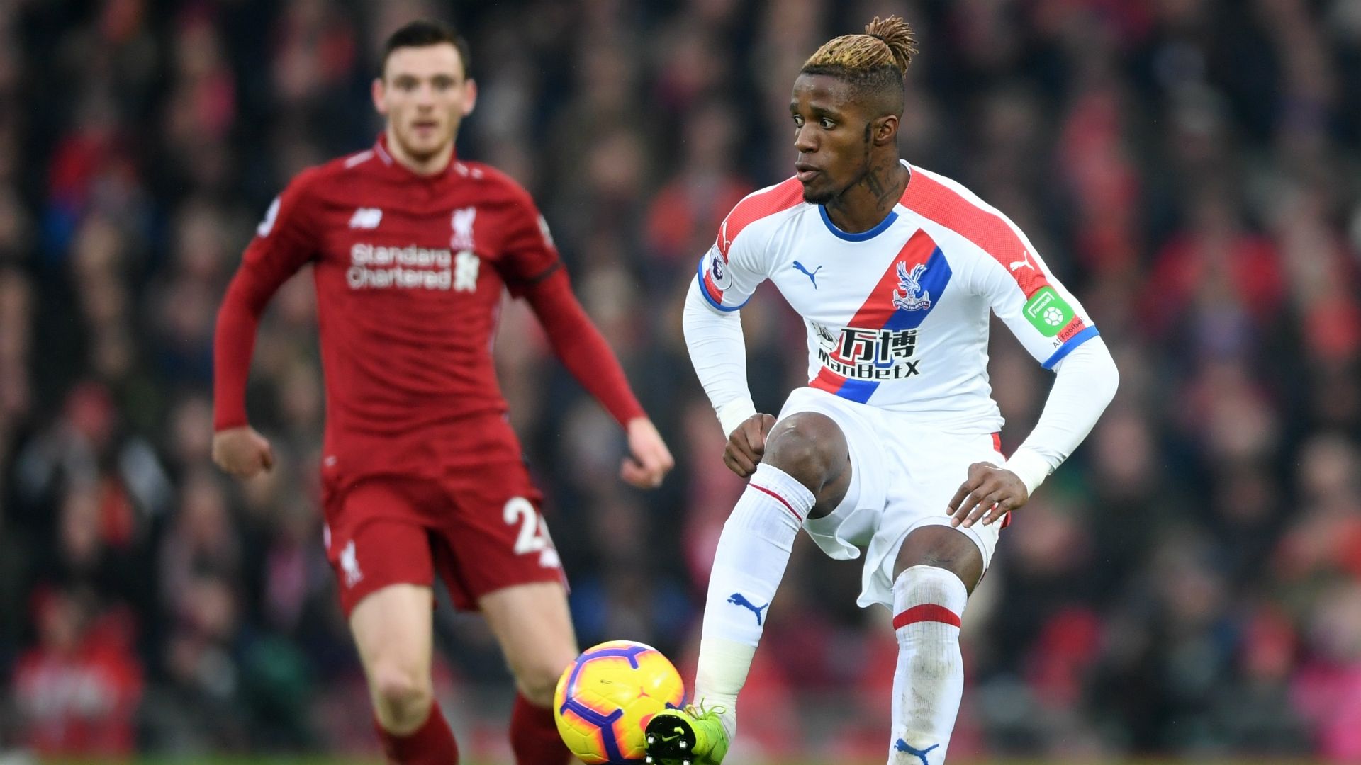 Wilfried Zaha - Liverpool vs. Crystal Palace