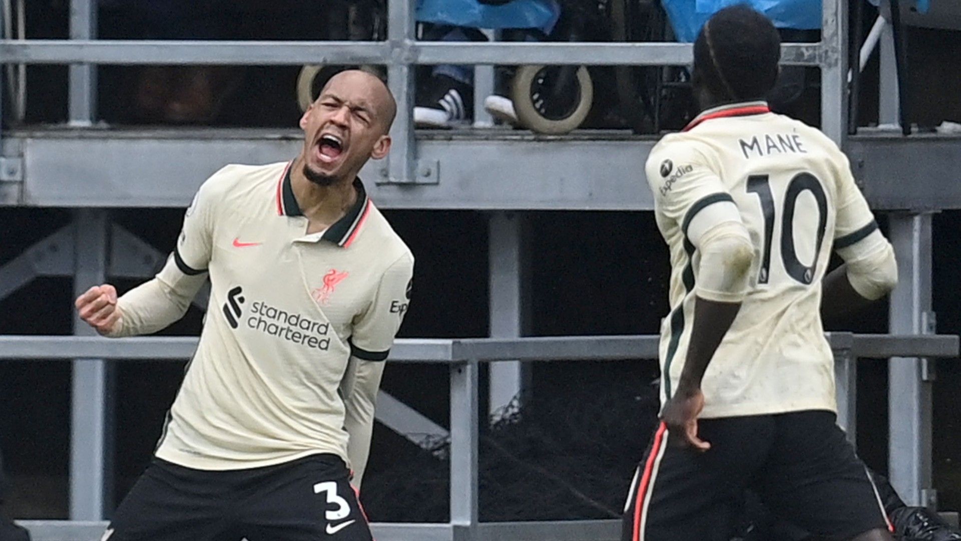 Fabinho Sadio Mane Liverpool 2021-22