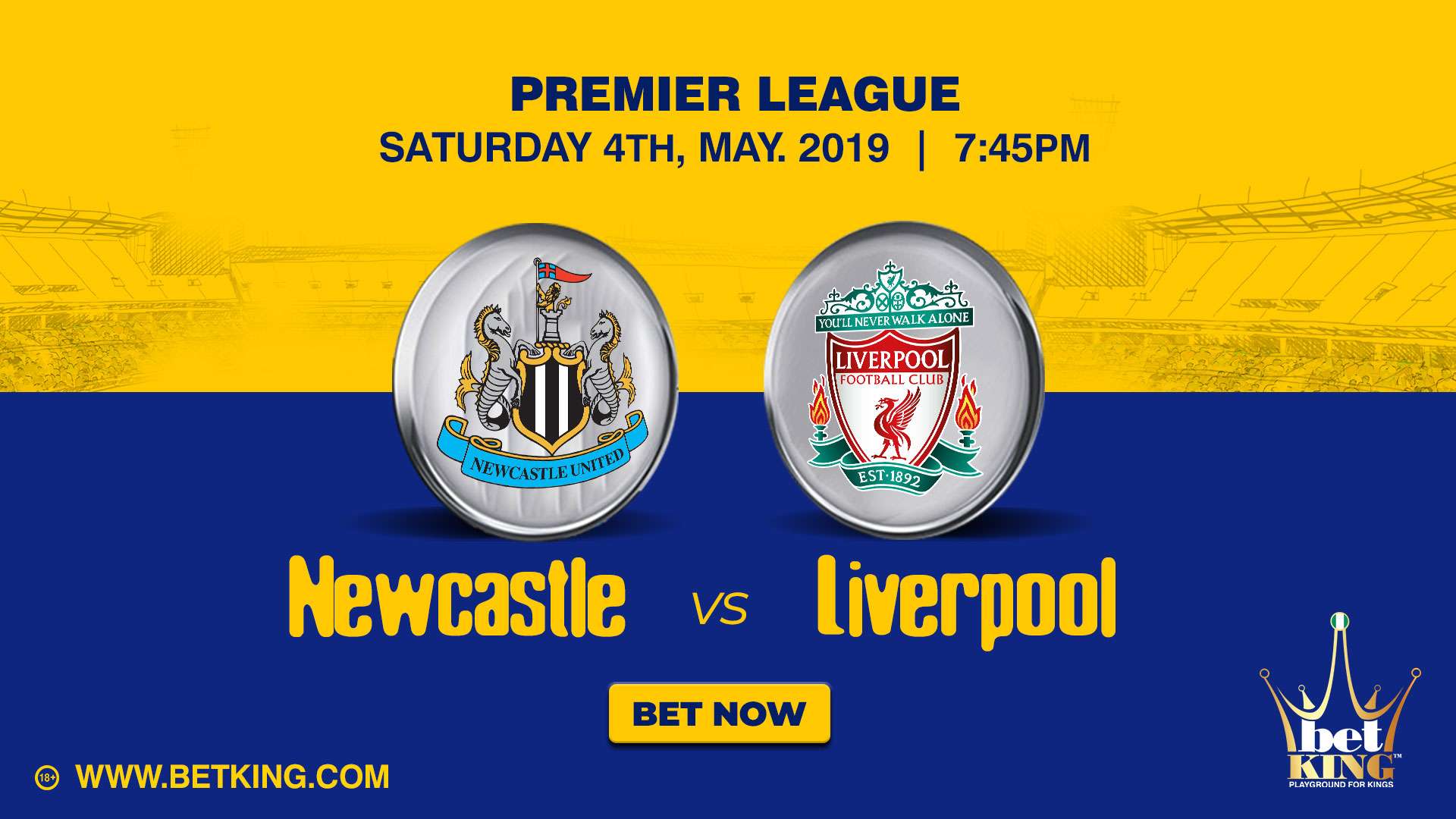 Betking Newcastle Liverpool