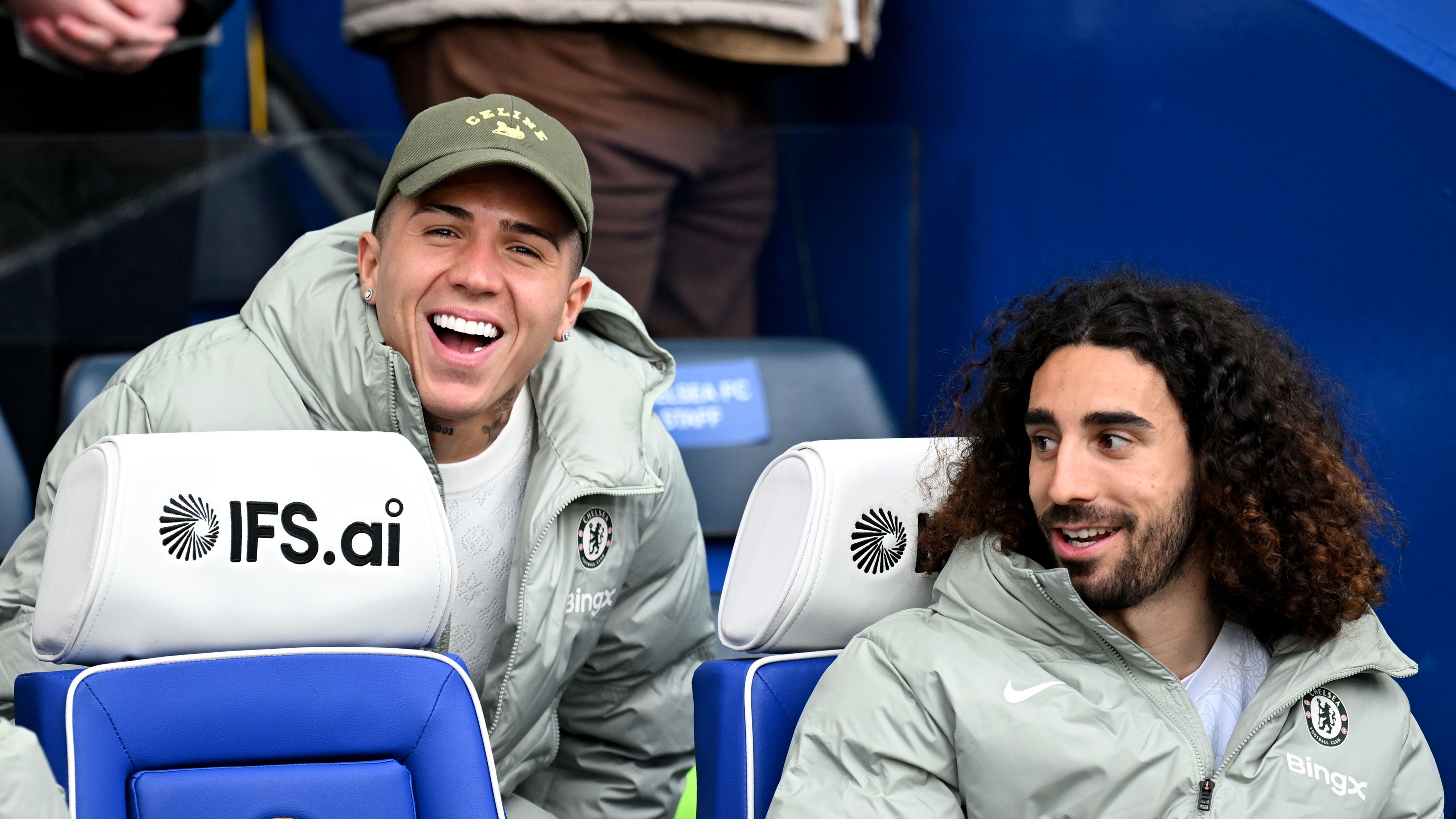 Enzo Fernandez Marc Cucurella