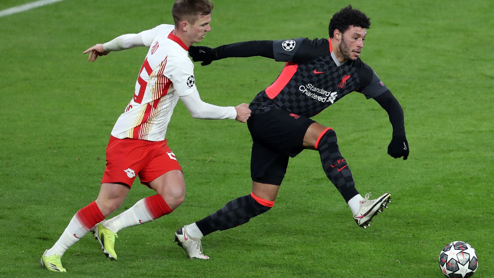 Champions League Liverpool vs. Leipzig Sabitzer Olmo 09032021