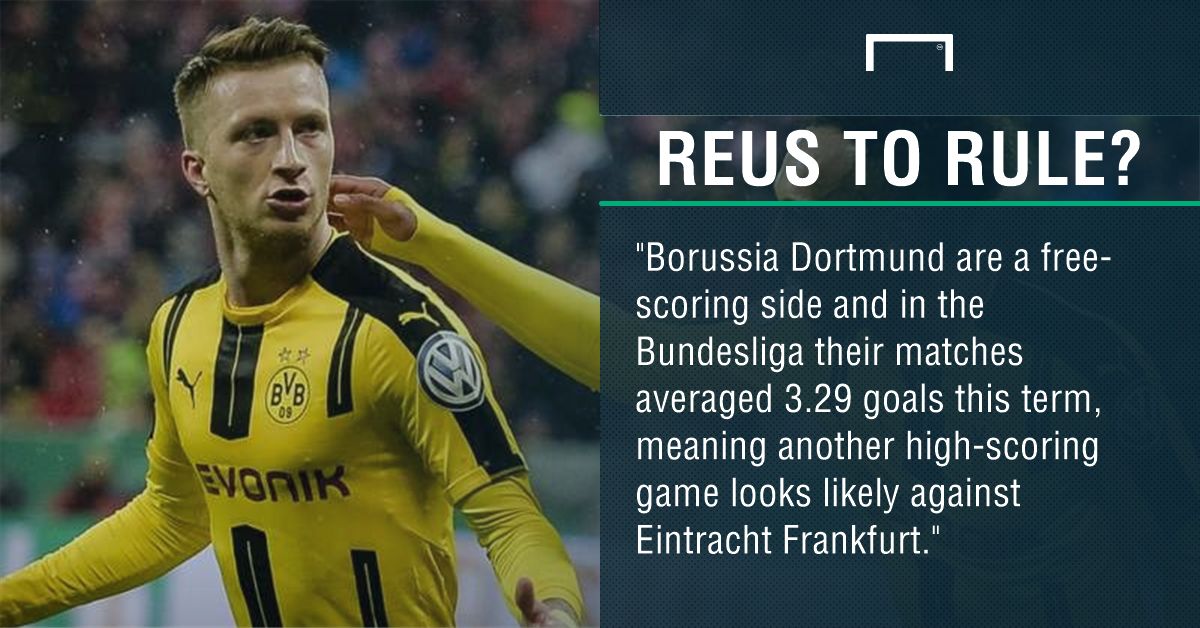 GFX Eintracht Frankfurt Borussia Dortmund betting