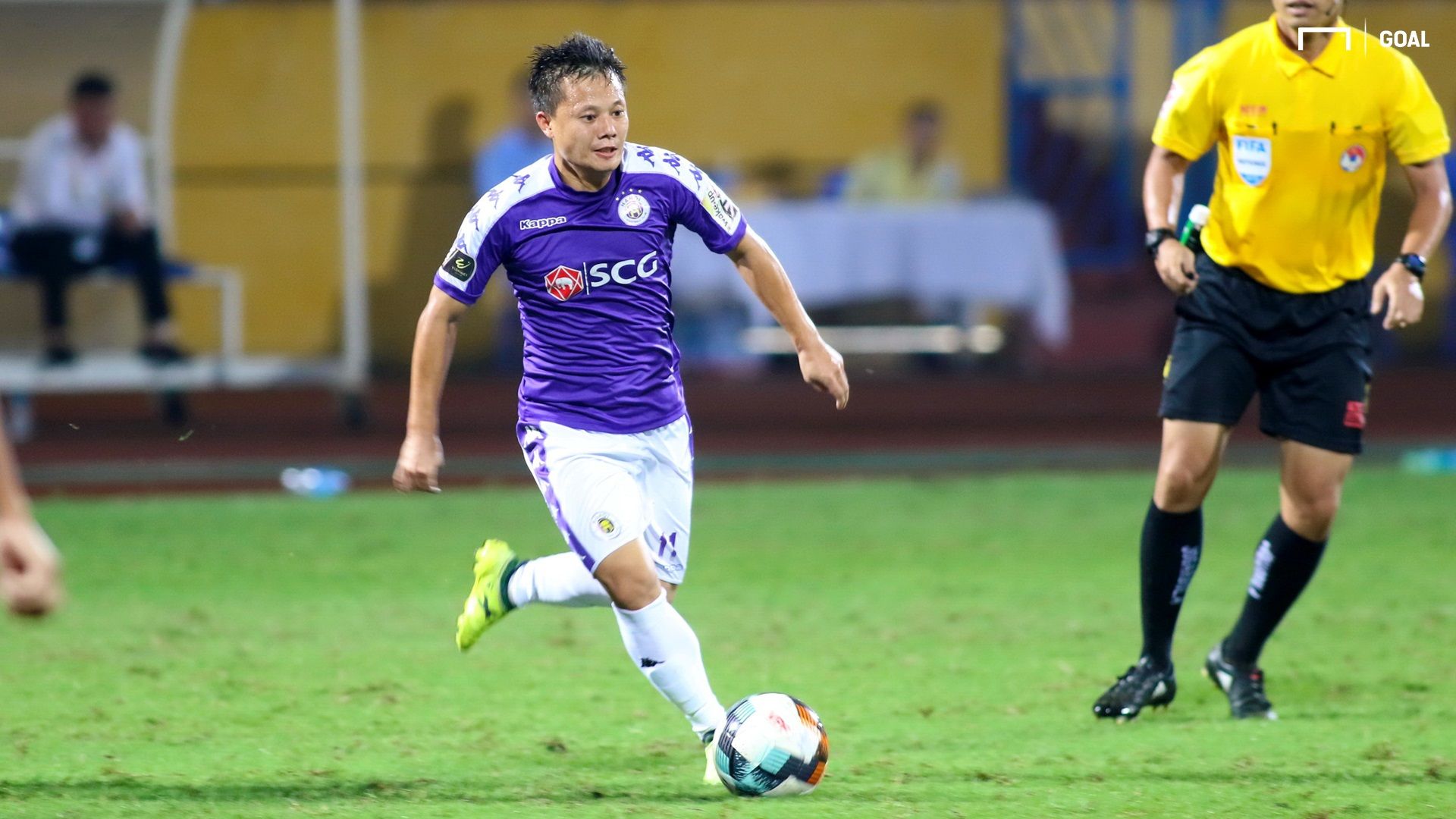 Pham Thanh Luong Ha Noi vs Hai Phong V.League 2019