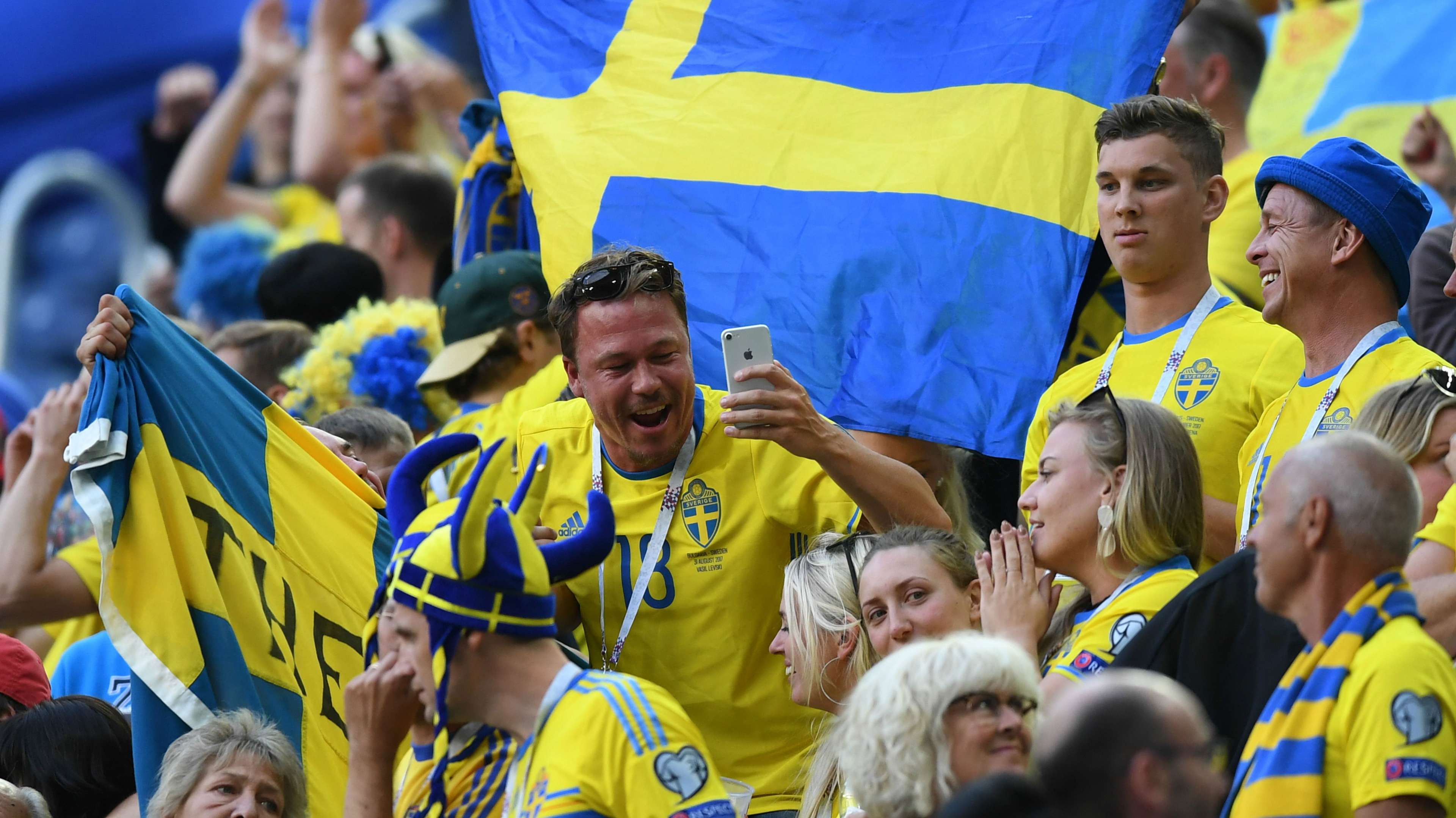 Torcida Suécia - Sweden Fans - Copa do Mundo/World Cup - 04/07/2018
