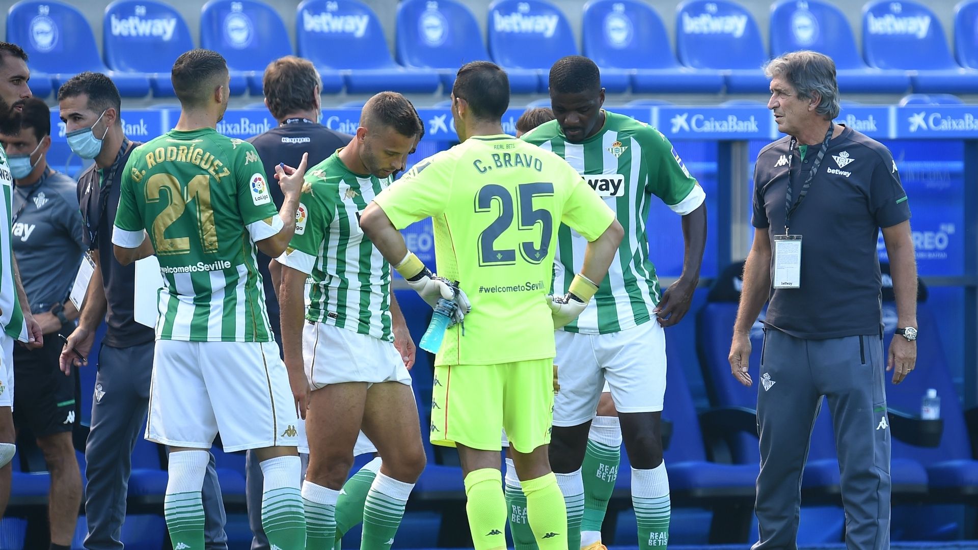 Claudio Bravo - Manuel Pellegrini Real Betis